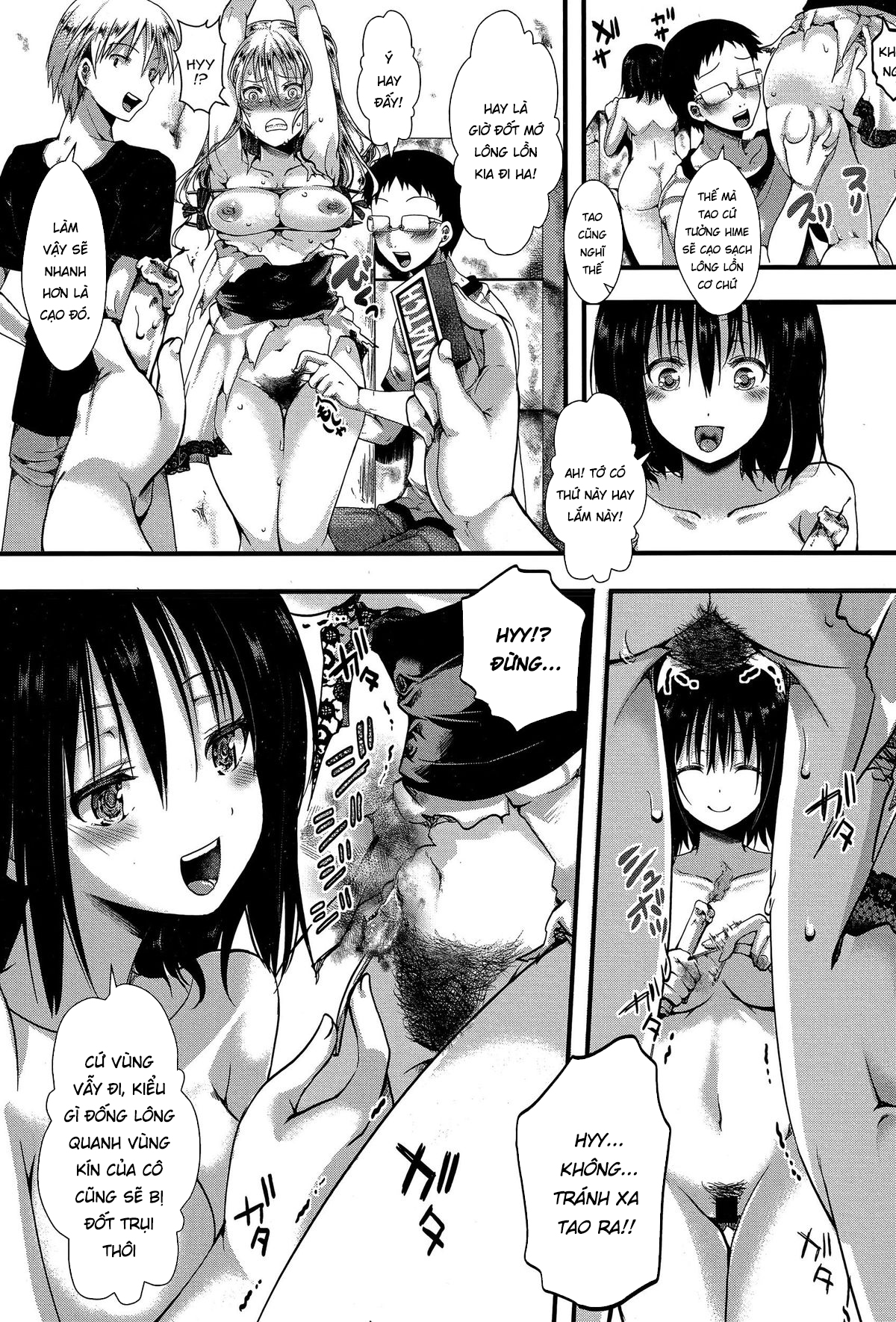 Đọc truyện hentai RPG - Trò chơi tàn nhẫn - Chap 2 - End