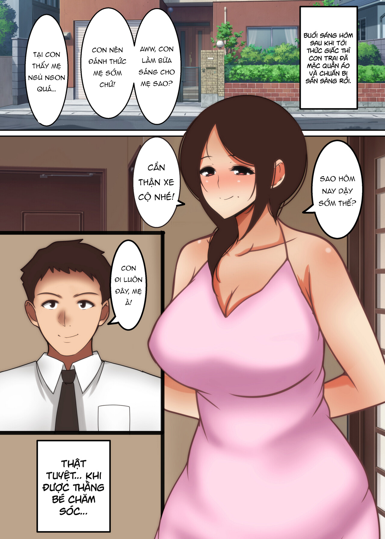 Đọc truyện hentai Haha ga Midara ni Aegu Toki - Chap 2