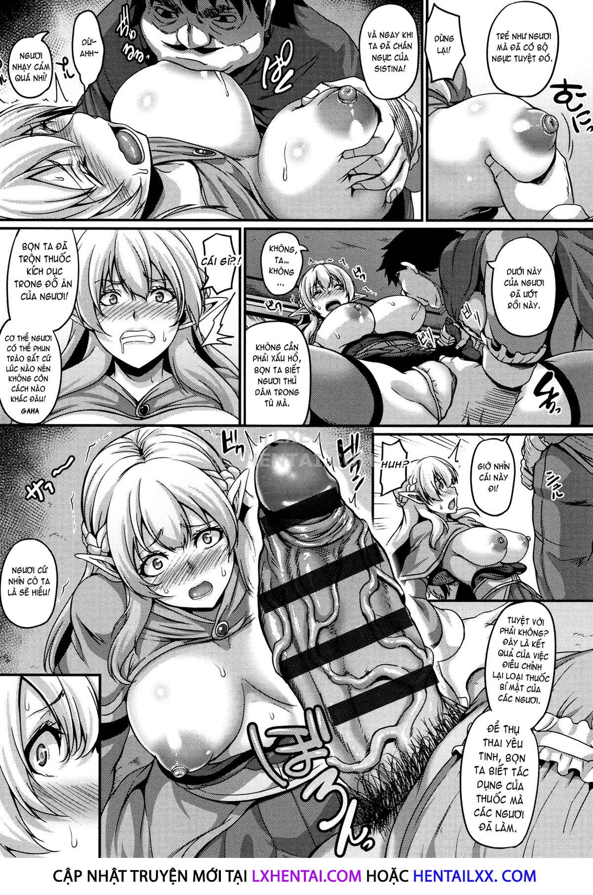 Đọc truyện hentai Aijou No Injoku Elf - Chap 1