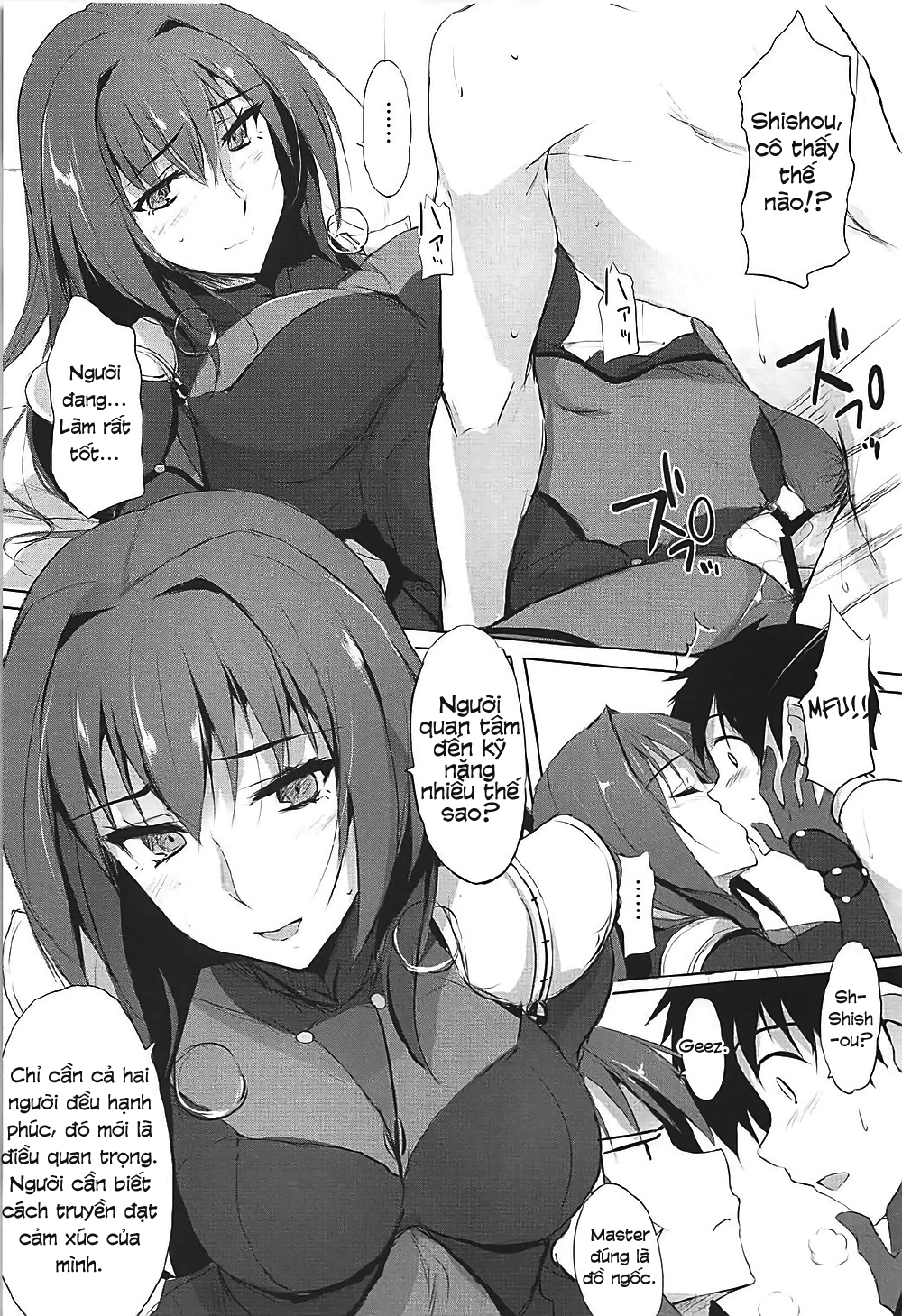 Đọc truyện hentai Shishou wa Midara na Yami no Joou (Fate/Grand Order) - Oneshot