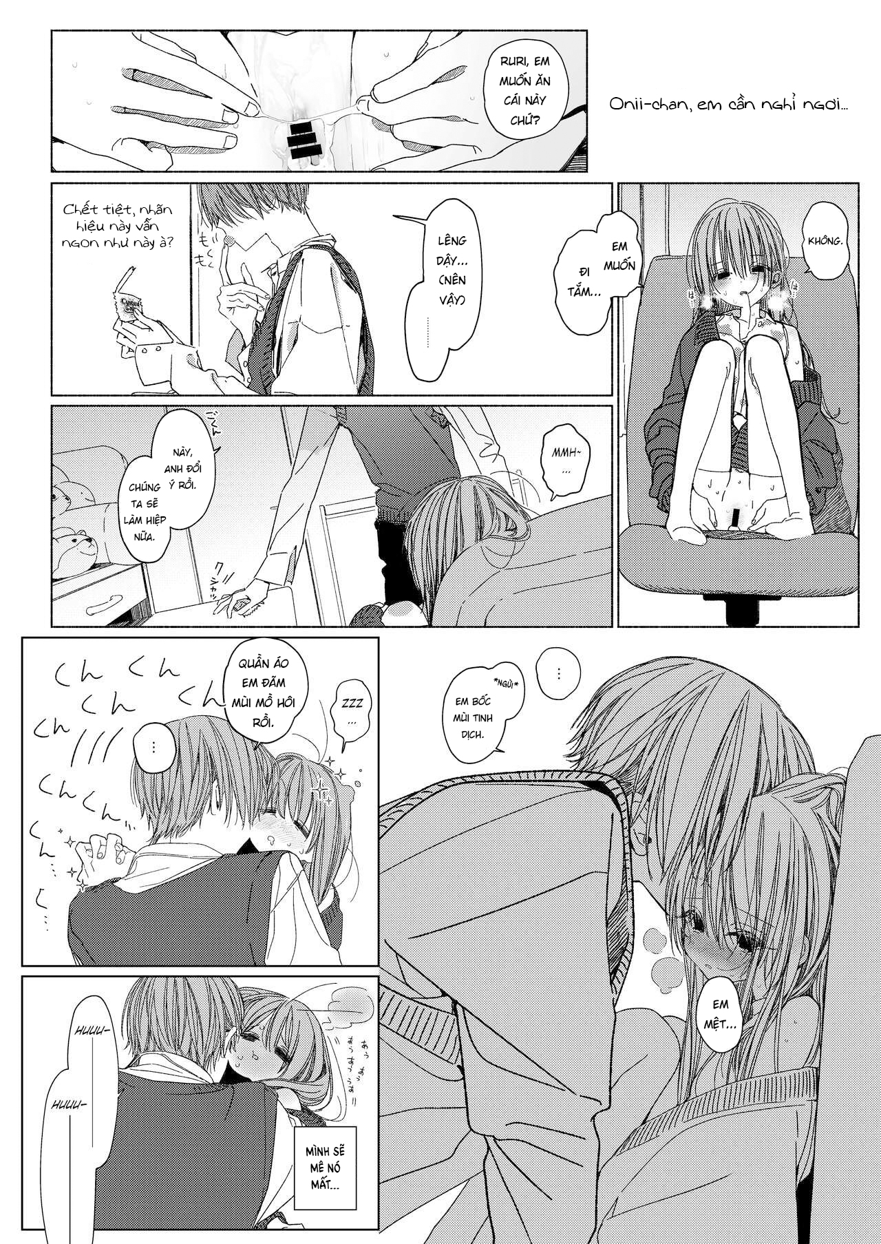 Đọc truyện hentai Hãy ở cùng nhau, ăn đồ ngọt và quan hệ tình dục. - Oneshot