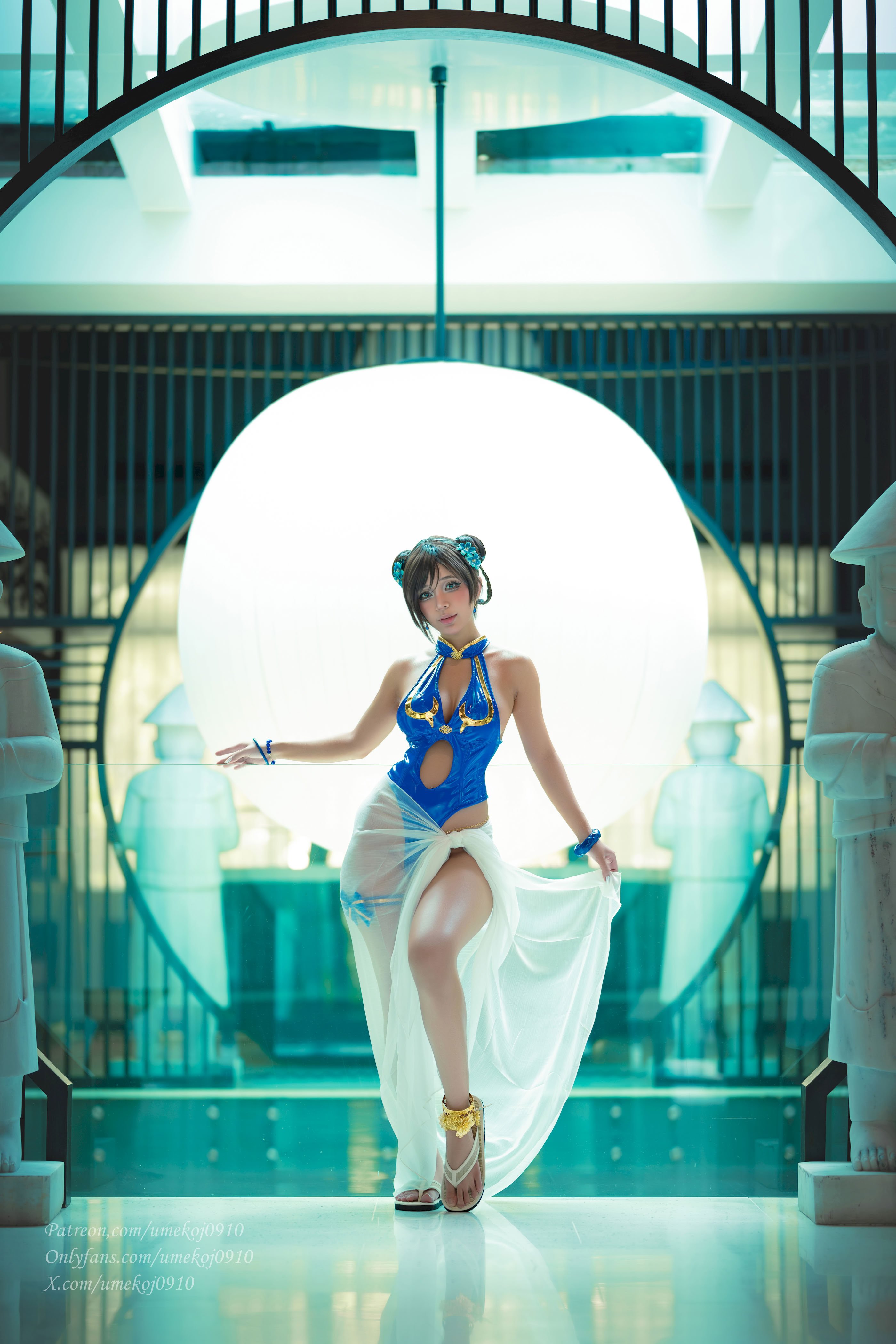 Đọc truyện hentai Tuyển tập Albums siêu phẩm Cosplay - Chap 1287 - Umeko J - Chun-Li - Outfit 4 (Street Fighter 6)