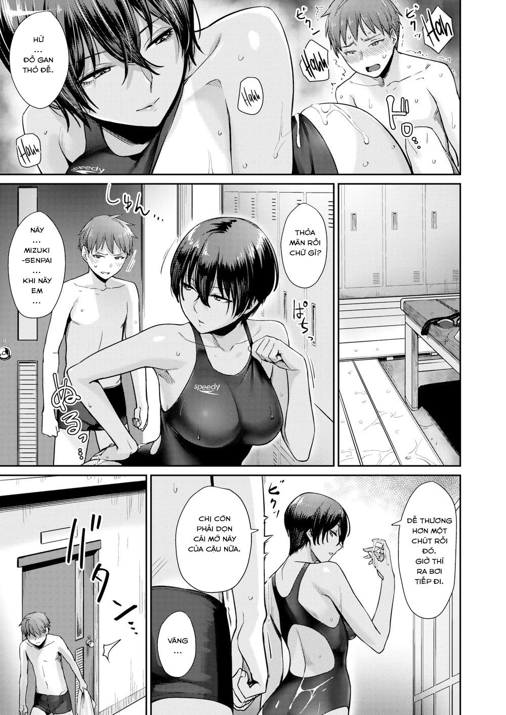Đọc truyện hentai Chị Senpai Tsundere Đụ Thư Thái Nhóc Đàn Em! - Oneshot