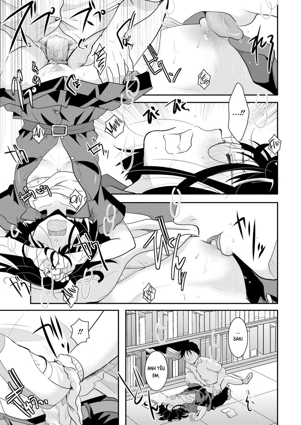 Đọc truyện hentai Quiet in the Library! - Oneshot