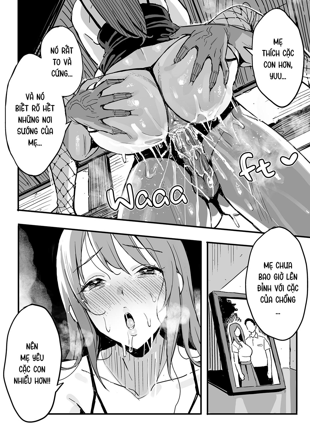 Đọc truyện hentai Mẹ bạn gái từng là mẹ đường của tôi - Oneshot