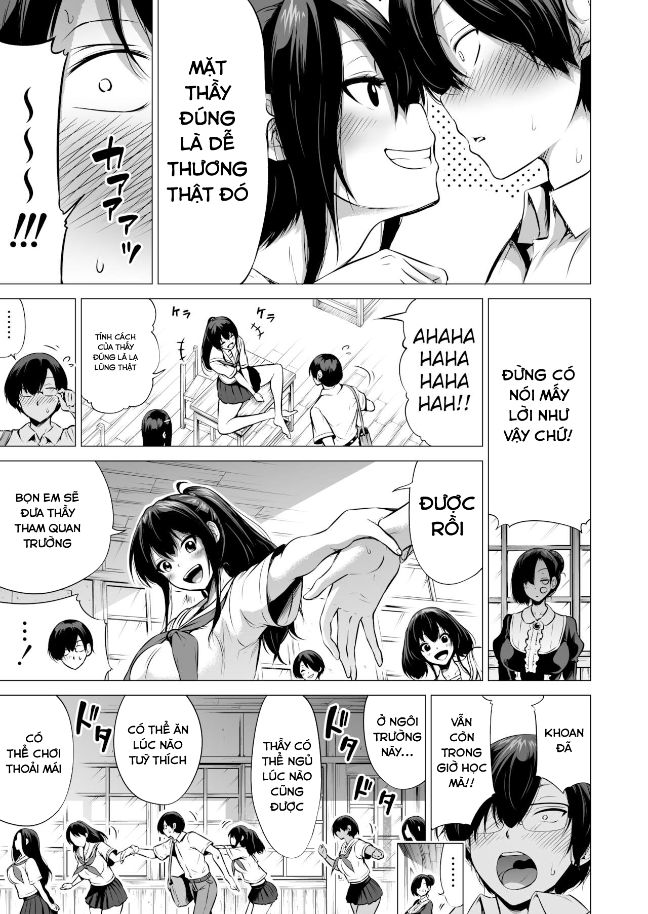 Đọc truyện hentai Nanaka no Rakuen ~Inaka no Gakkou de Bishoujo Harem - Chap 0