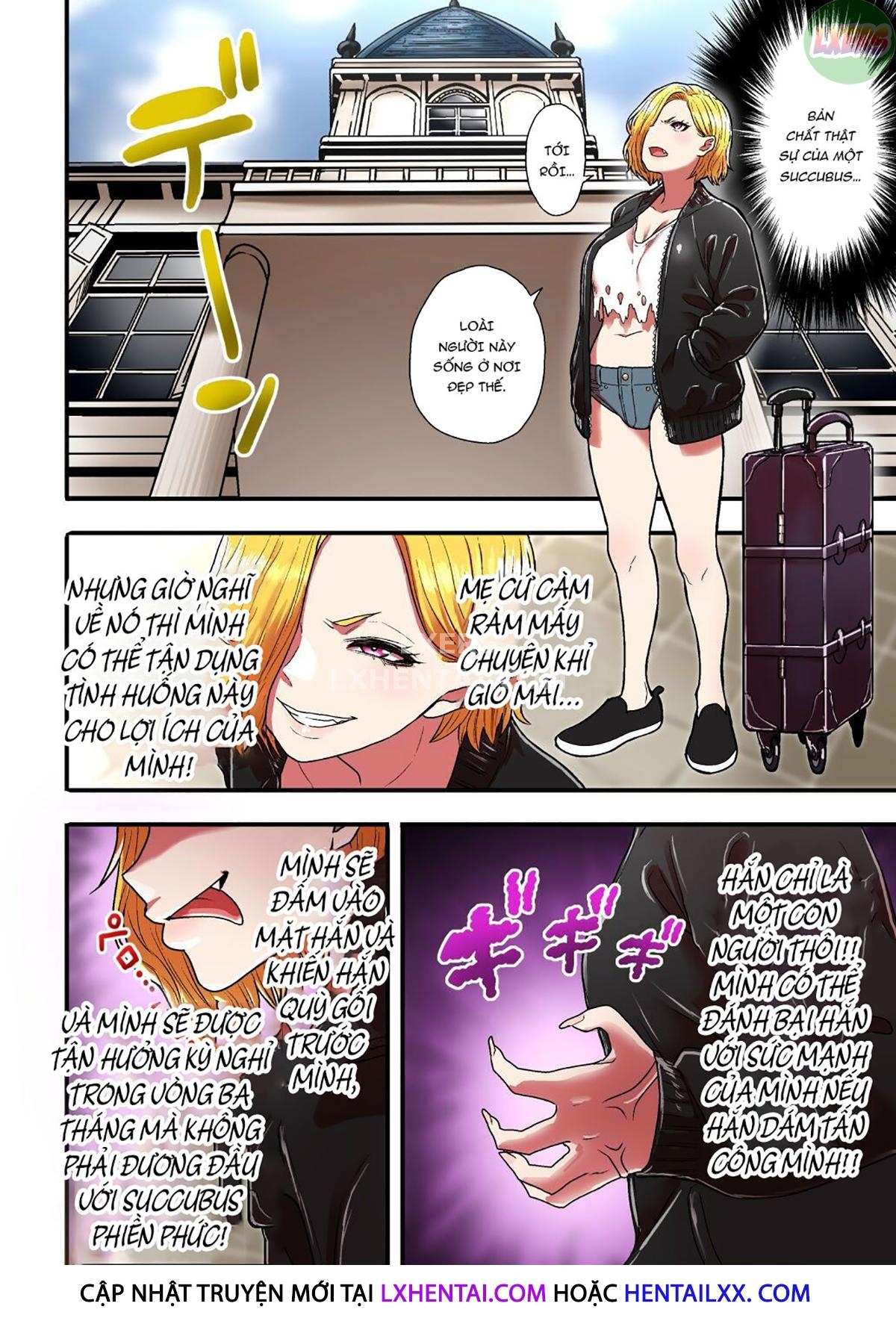 Đọc truyện hentai Junjou Yankee Succubus Marsha-Chan - Chap 1