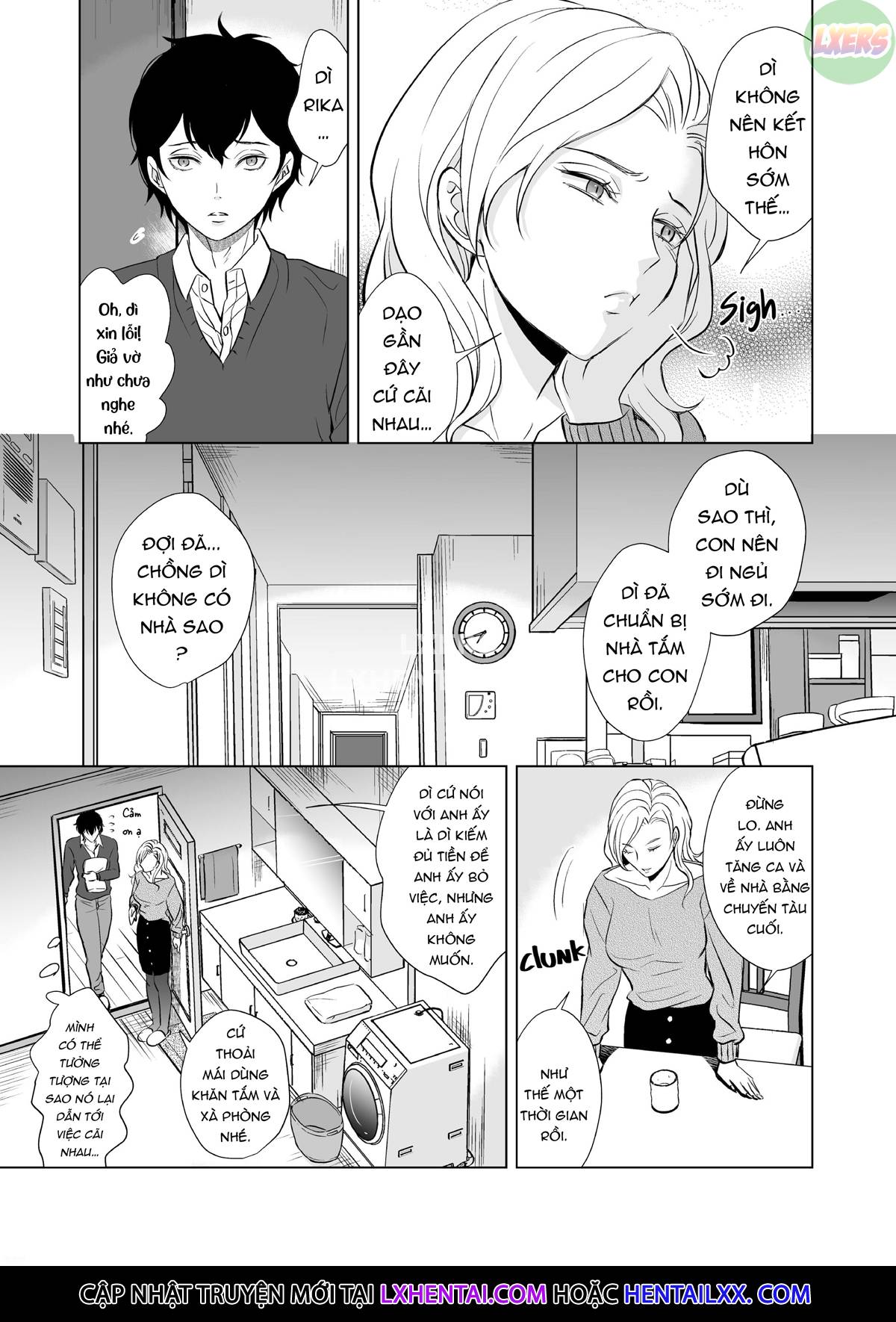 Đọc truyện hentai My Married Aunt Took My Virginity - Oneshot