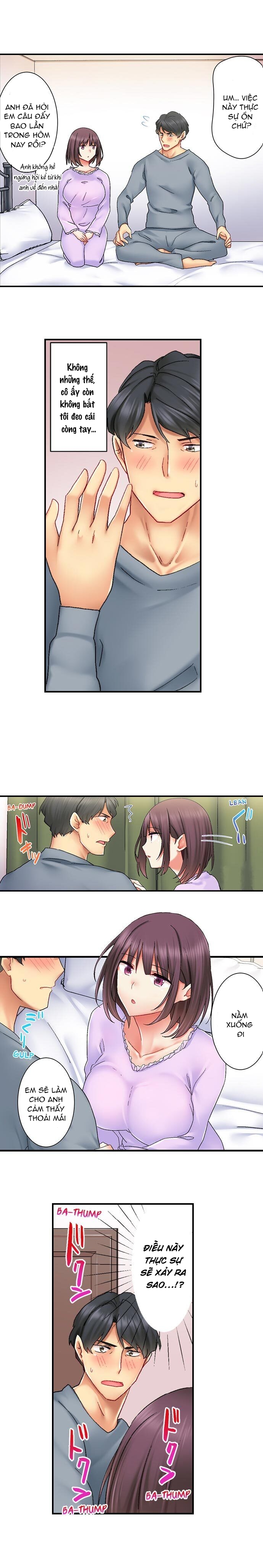 Đọc truyện hentai Cuộc sống của cặp đôi mới cưới - Chap 4: Ngủ chung