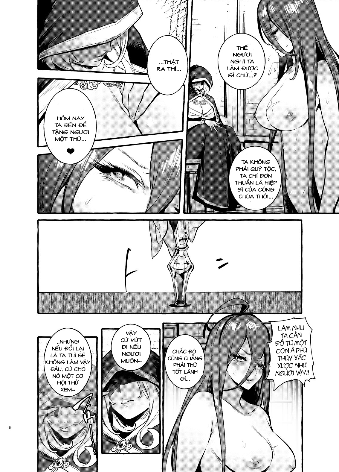 Đọc truyện hentai Ochinpo Onna Knight to Shojo Hime - Phần 1