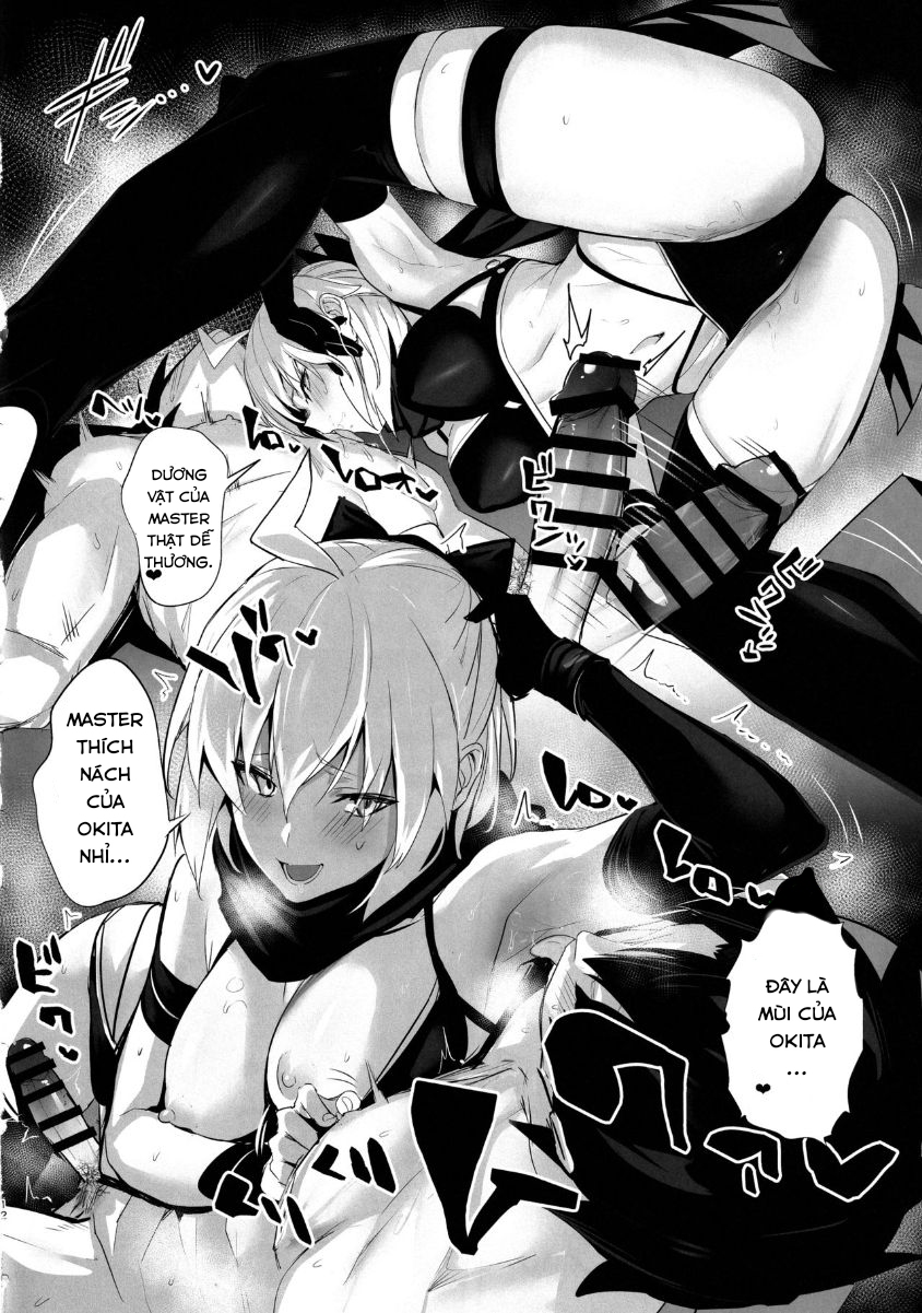 Đọc truyện hentai Tuyển tập làm tình với các Servant của Ulrich - Chap 1 [Okita Summer]