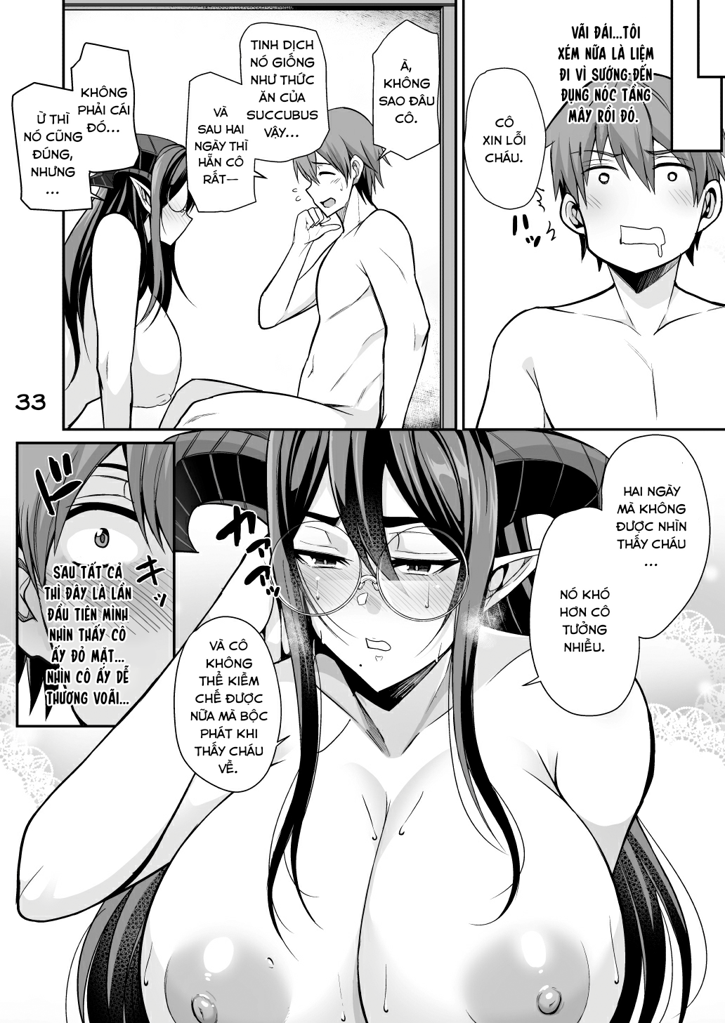 Đọc truyện hentai Cô Hầu Gái Succubus Cực Thicc - Chap 2 - Vẫn là Bánh Mỳ - END
