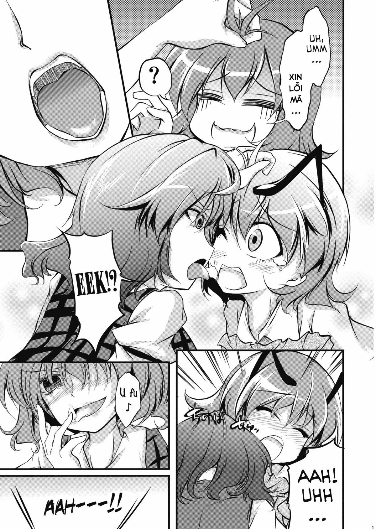 Đọc truyện hentai Doki Doki Yuu x Rigu (Touhou Project) - Oneshot