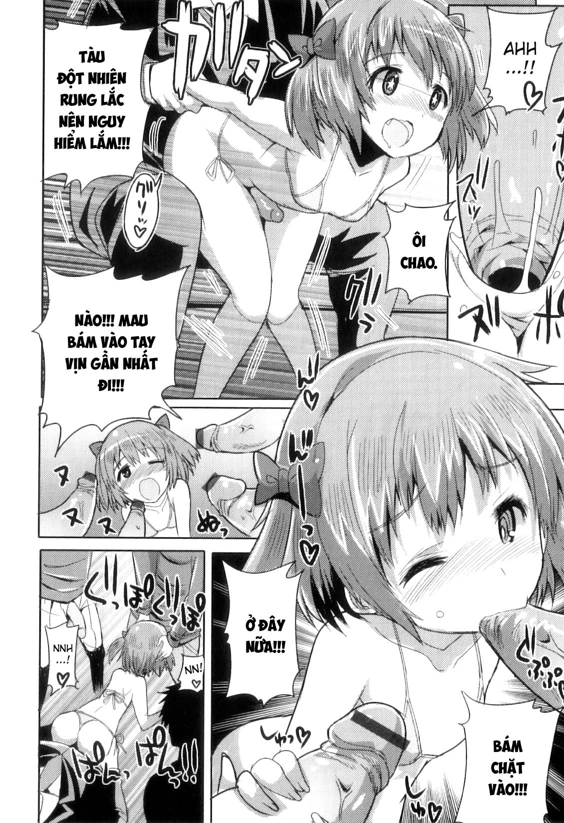 Đọc truyện hentai Densha De Sarechaumon! - Oneshot