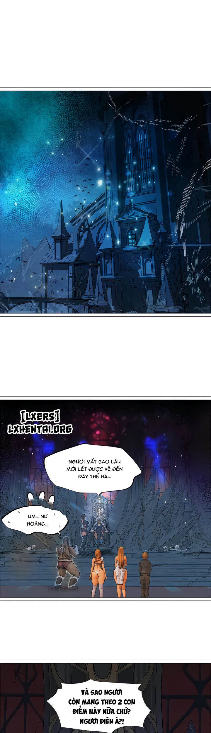 Đọc truyện hentai Nữ Hoàng Dark Elf Và Nô Lệ Orc - Chap 31 - END