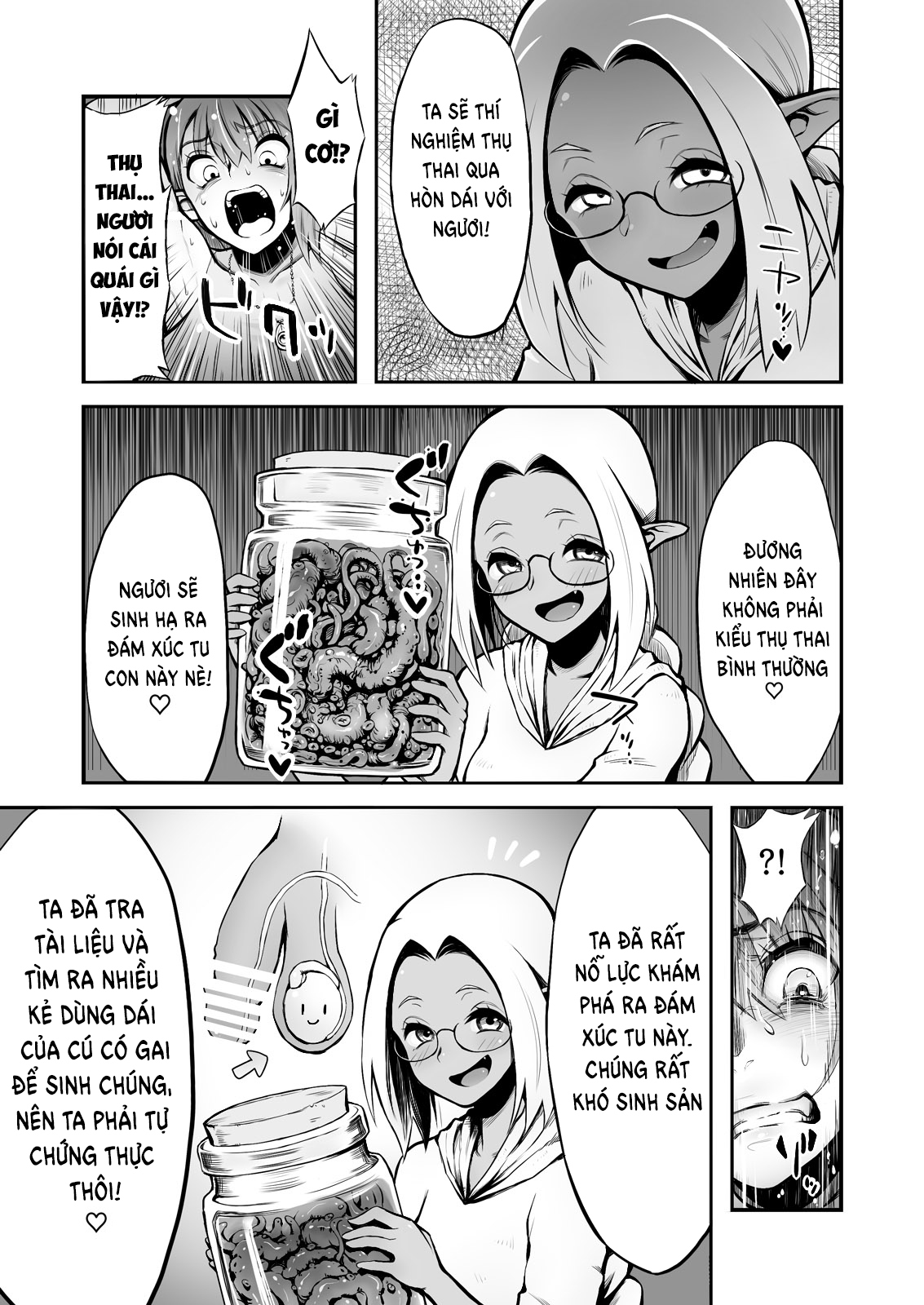 Đọc truyện hentai Futanari Chinpo ni Shokushu Sanran - Oneshot