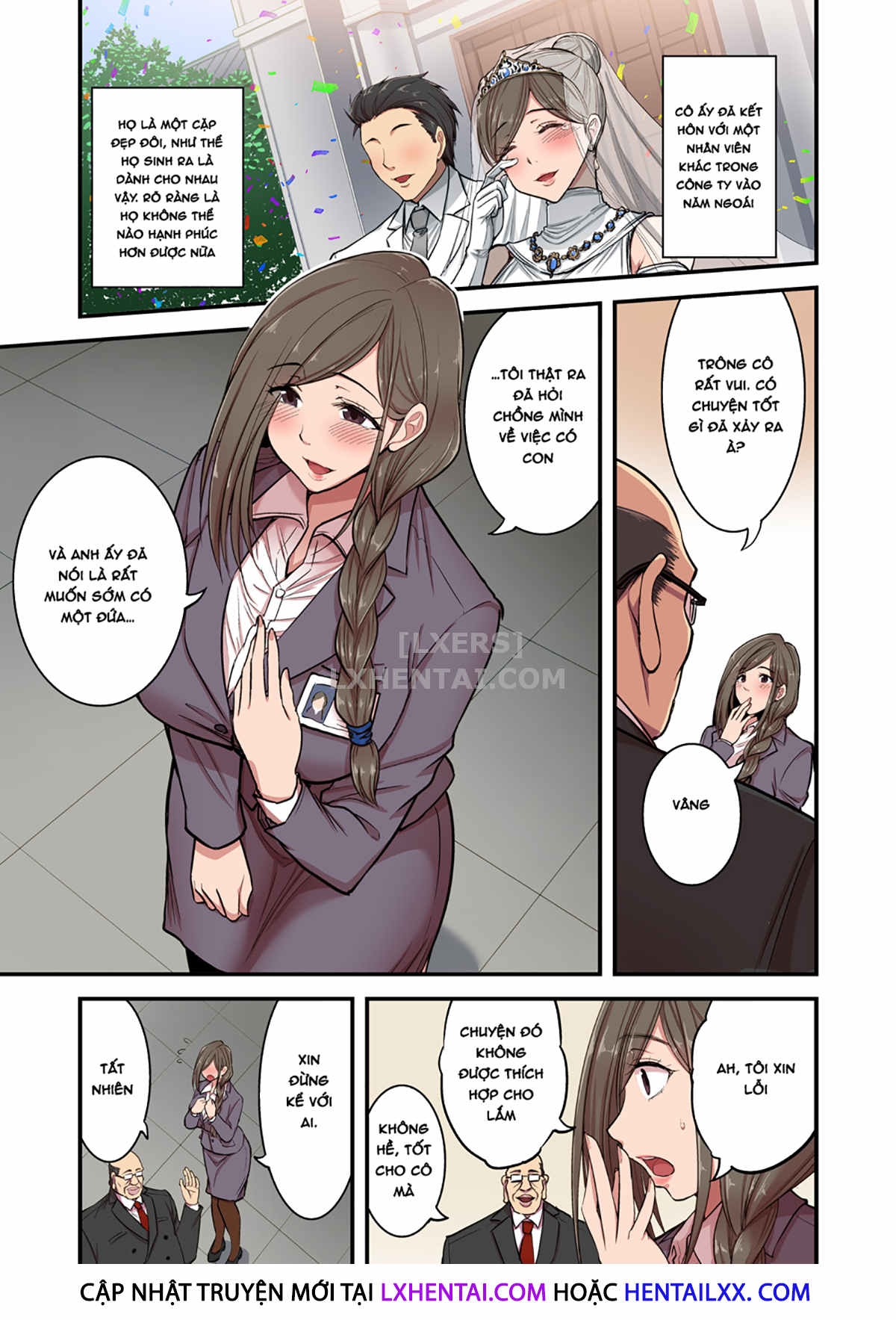 Đọc truyện hentai Saimin Hitozuma OL-San - Oneshot