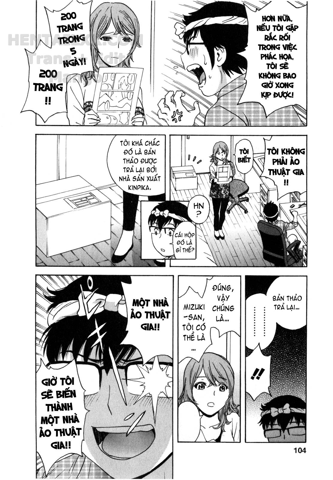 Đọc truyện hentai Life With Married Women Just Like A Manga - Chap 25