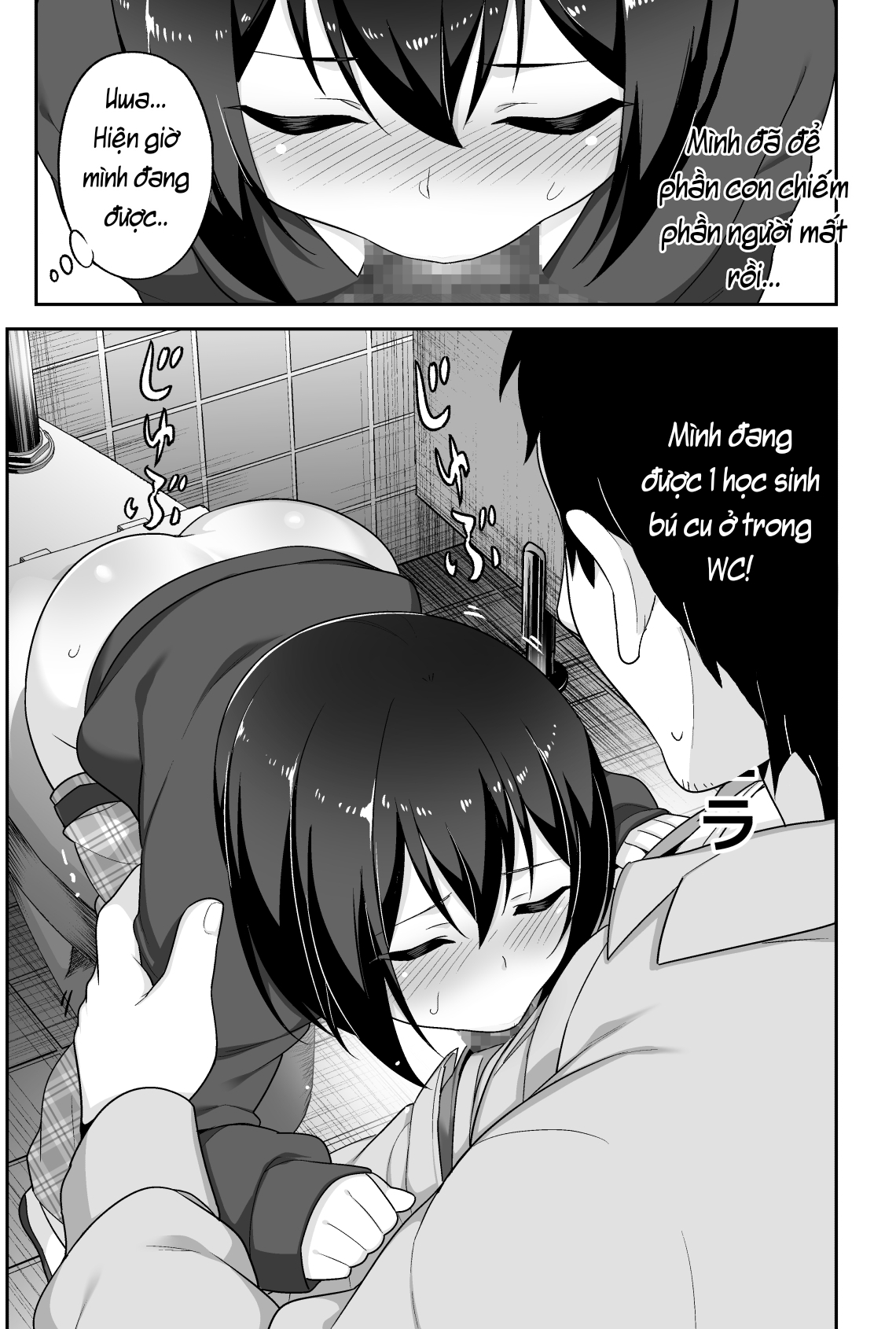 Đọc truyện hentai Anh bảo vệ may mắn và em học sinh xui xẻo. - Chap 2: Tập bú cu.