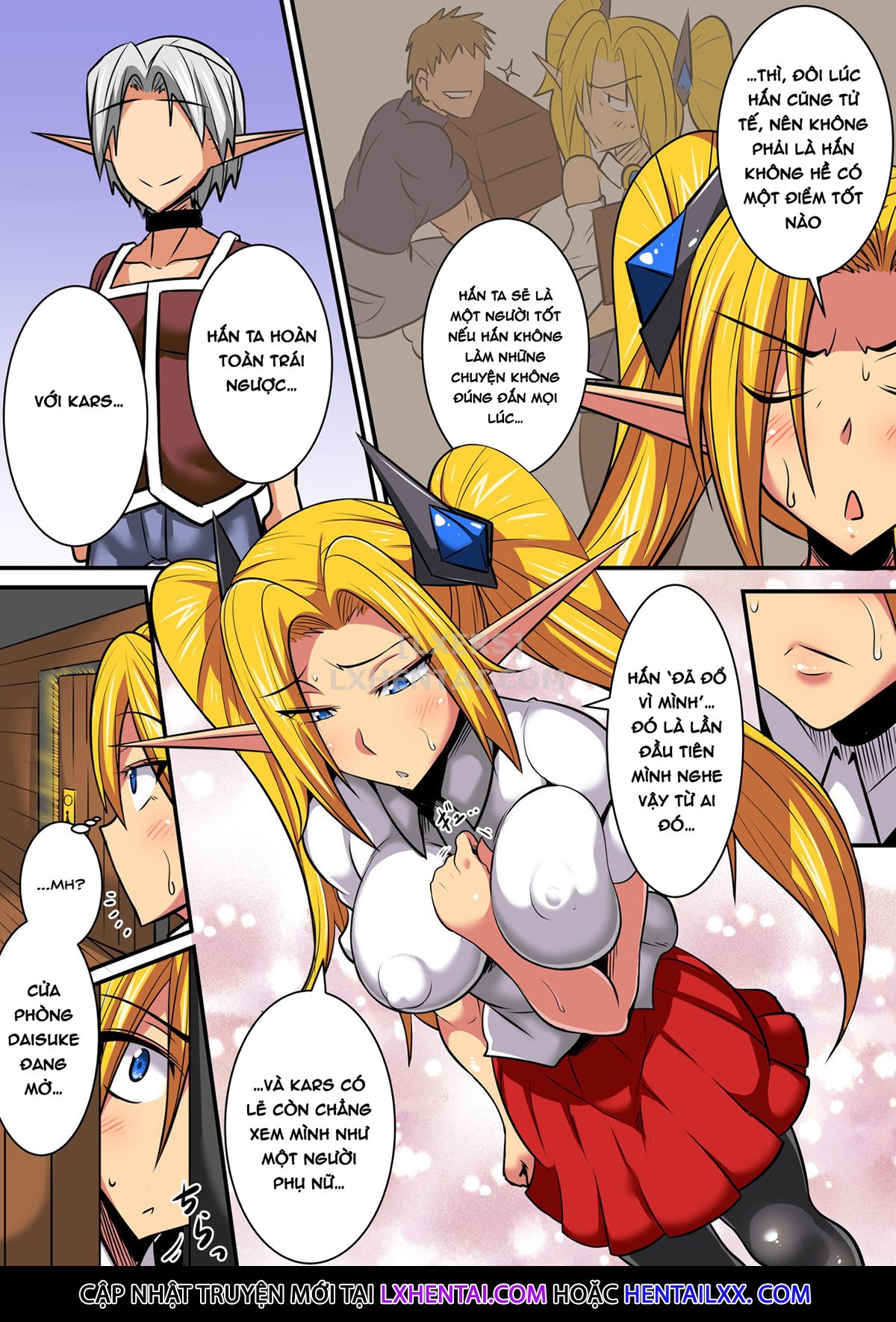 Đọc truyện hentai Having a Culture Exchange With an Elf Mother and Daughter - Chap 2 ~Lena Edition~