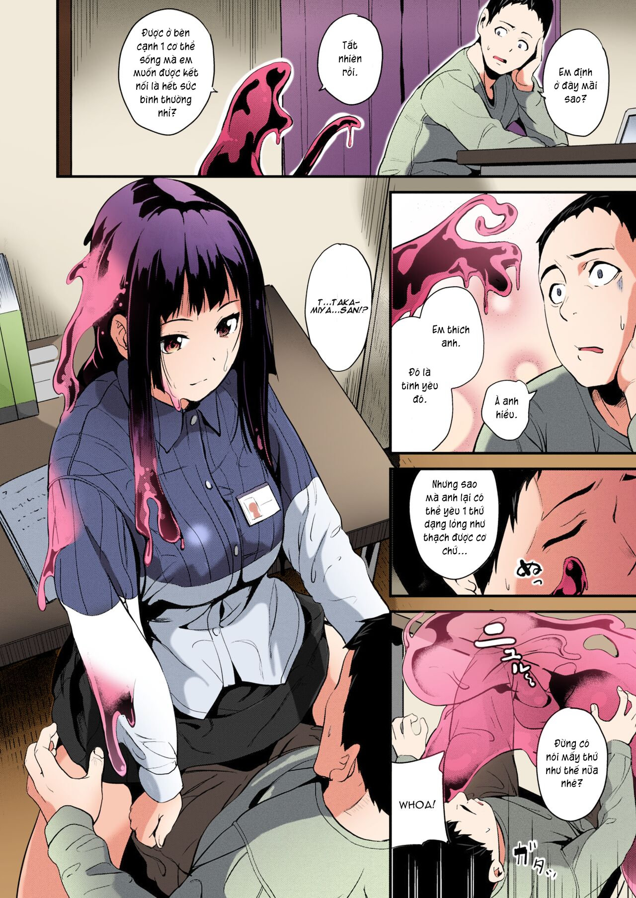 Đọc truyện hentai Sống cùng bé Slime. - Bản full màu - Chap 1.