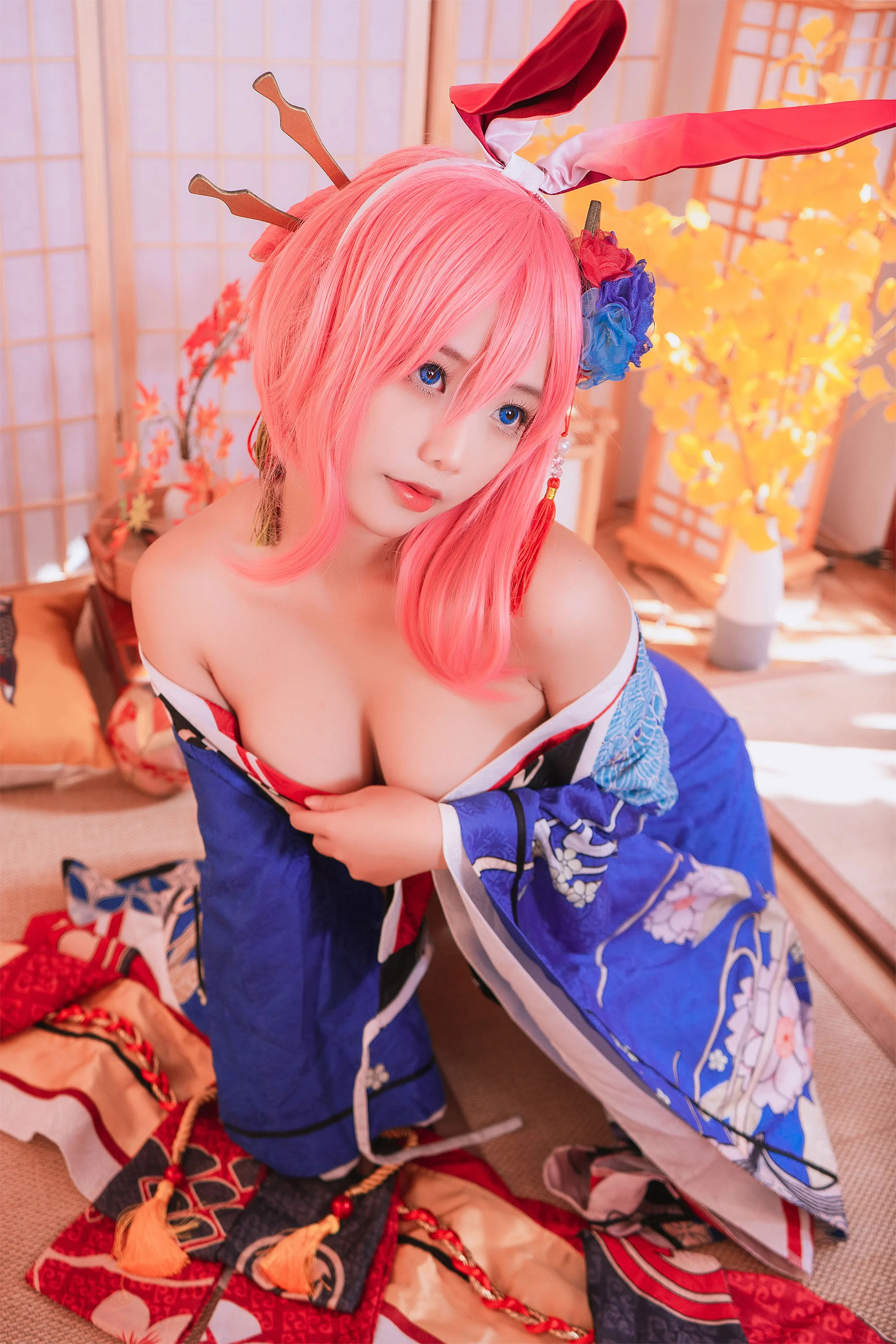 Đọc truyện hentai Tuyển tập Albums siêu phẩm Cosplay - Chap 1183 - Messie Huang - Yae Sakura Honkai Impact 3rd