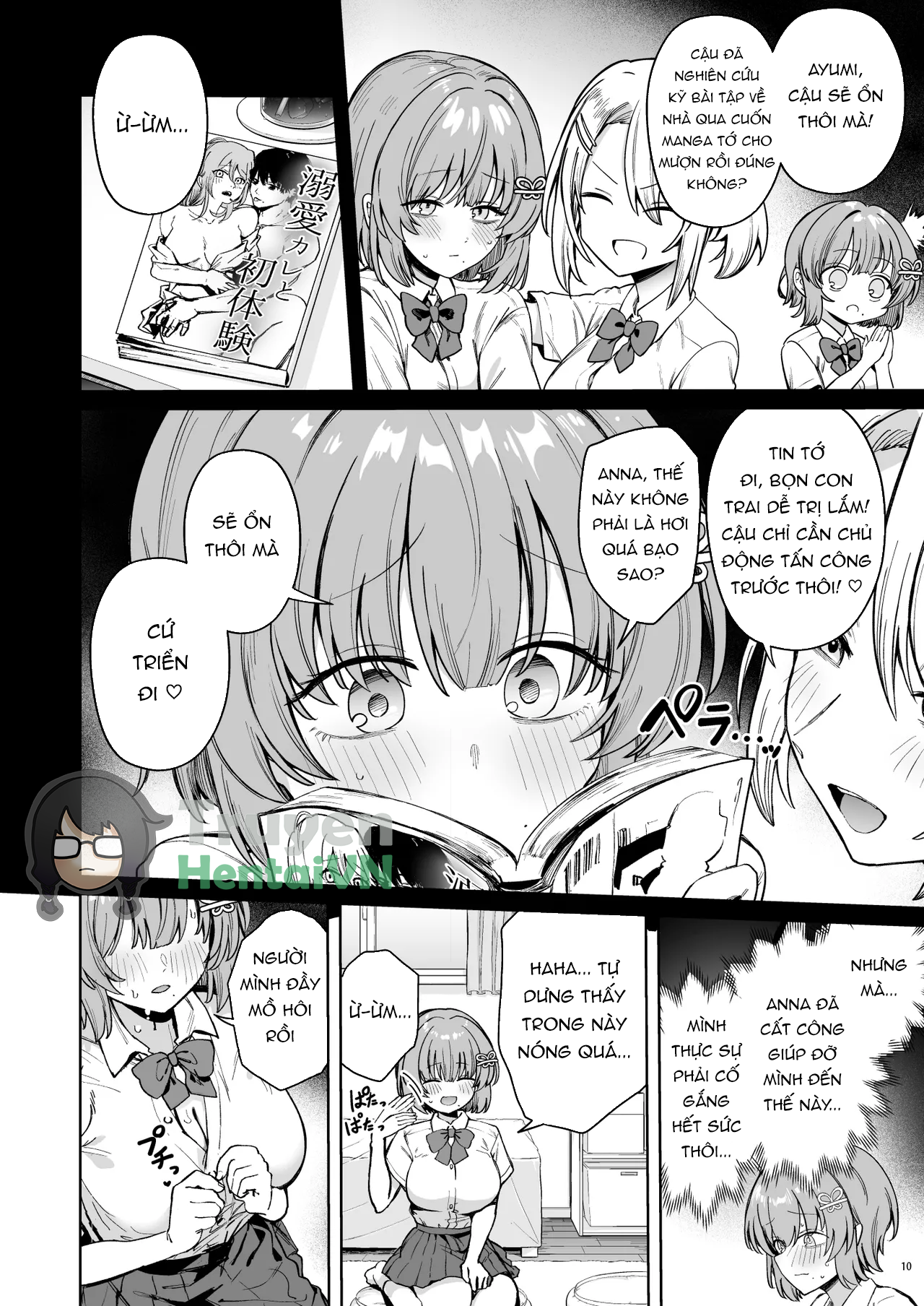 Đọc truyện hentai Class de Kakure Ninki no Hirose-san ga Guigui kuru! - Oneshot