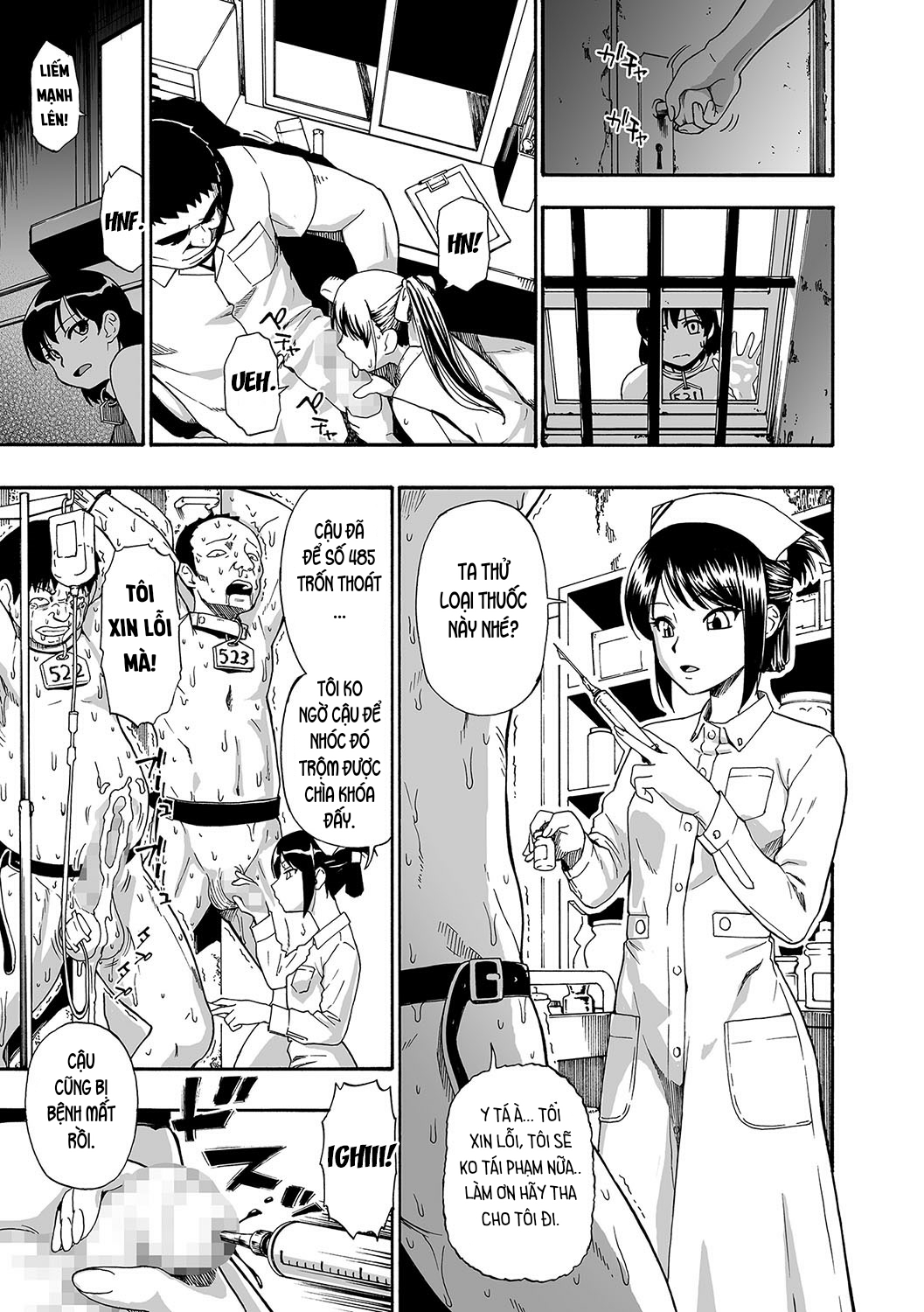 Đọc truyện hentai Gusha no Ishi - Chap 3: Đào tẩu.