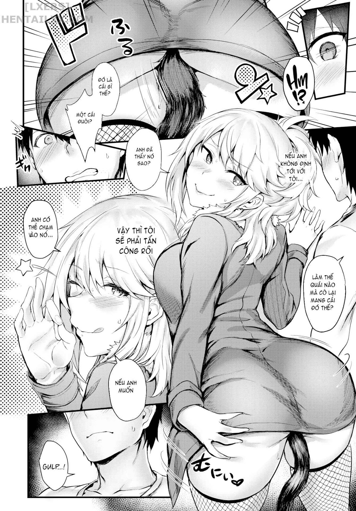 Đọc truyện hentai Onaho Bitch (Trọn bộ) - Chap 1: Fanservice & Running a Train