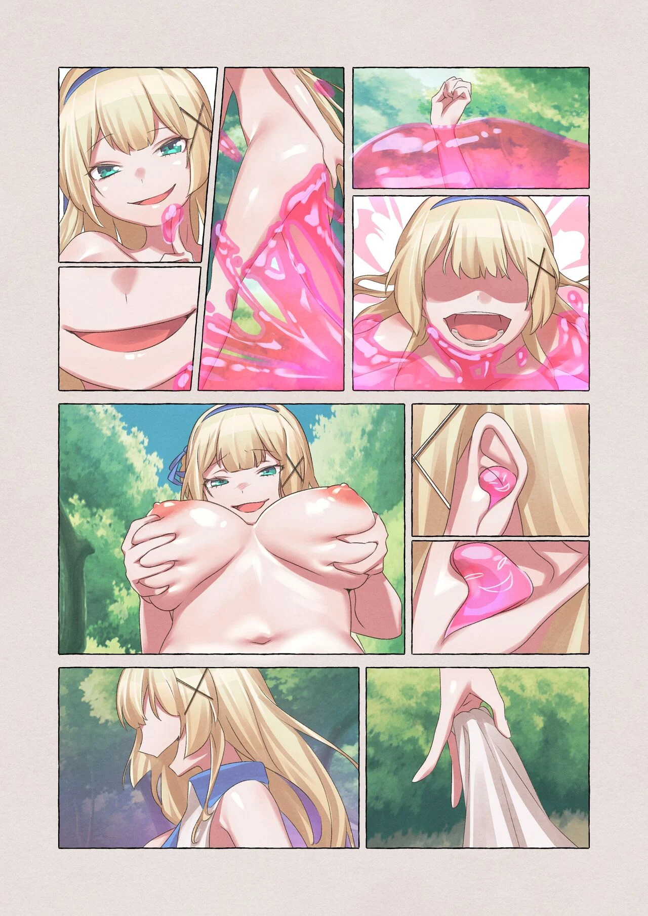 Đọc truyện hentai Slime Pandemic ~princess knightess succumbs to a slime's energy drain~ - Oneshot