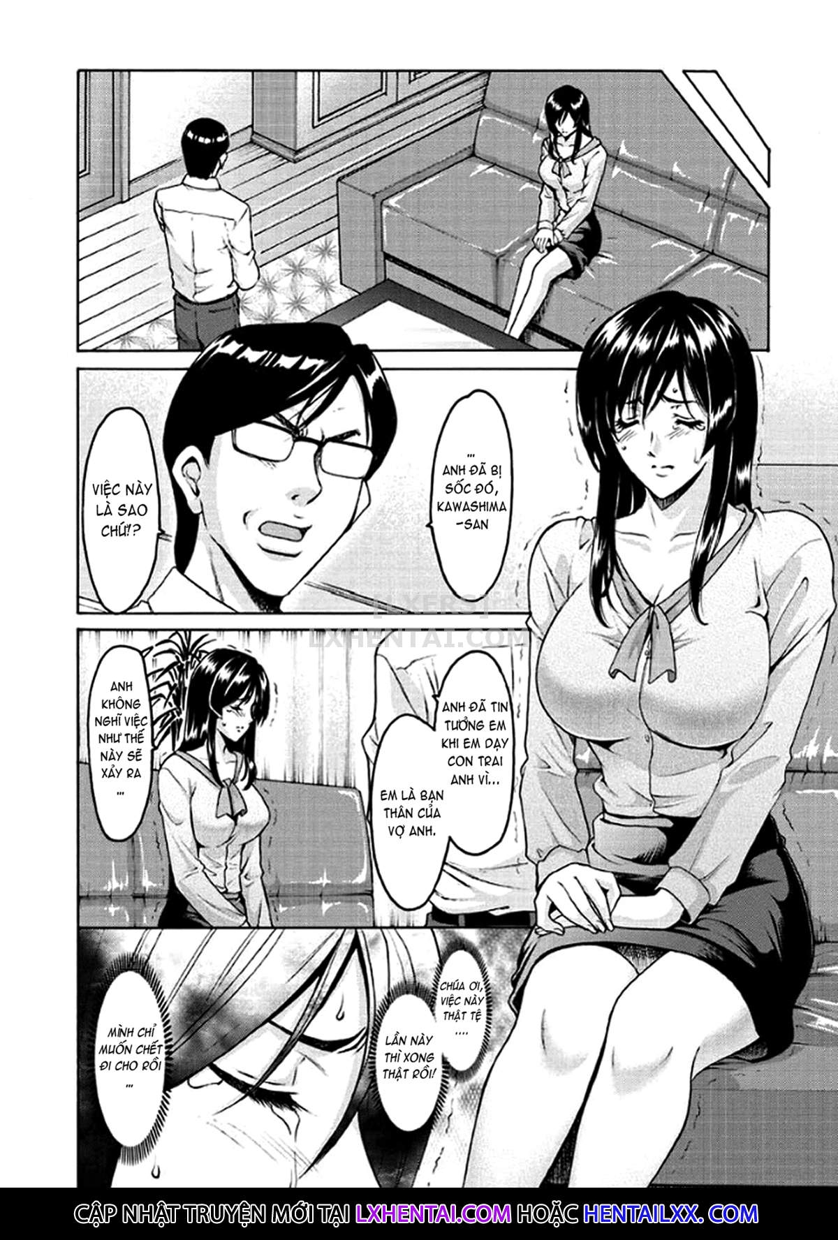 Đọc truyện hentai Katei Kyoushi Ga Ochiru Made - Chap 7