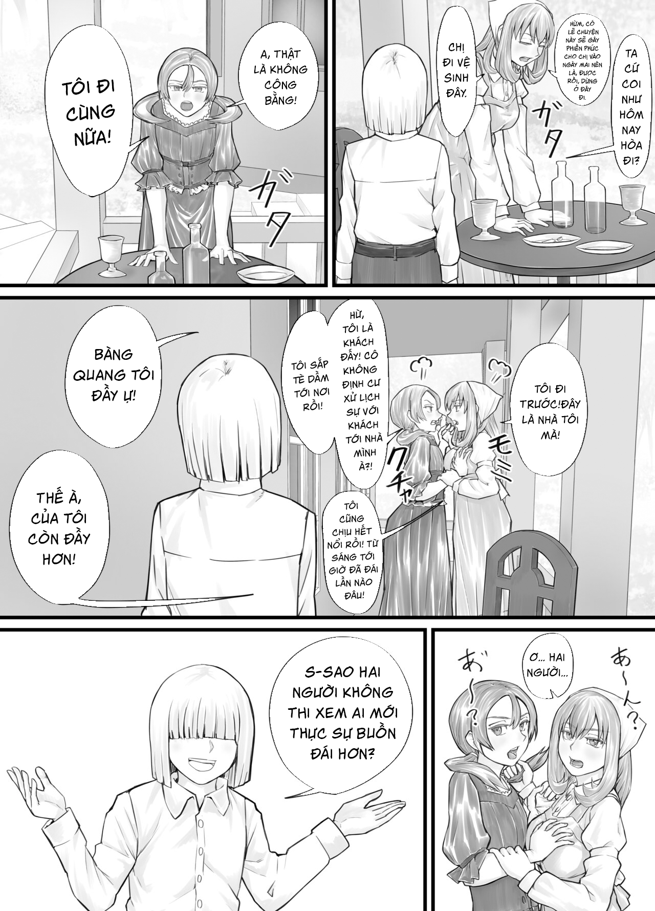 Đọc truyện hentai Manga nơi bạn có thể nhìn thấy cảnh mình tè lên chị gái mình - Chap 3 + 4 + 5