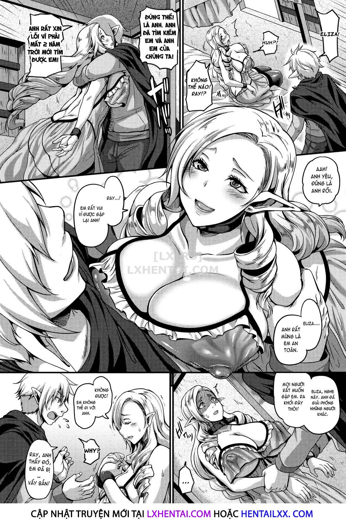 Đọc truyện hentai Aijou No Injoku Elf - Chap 2