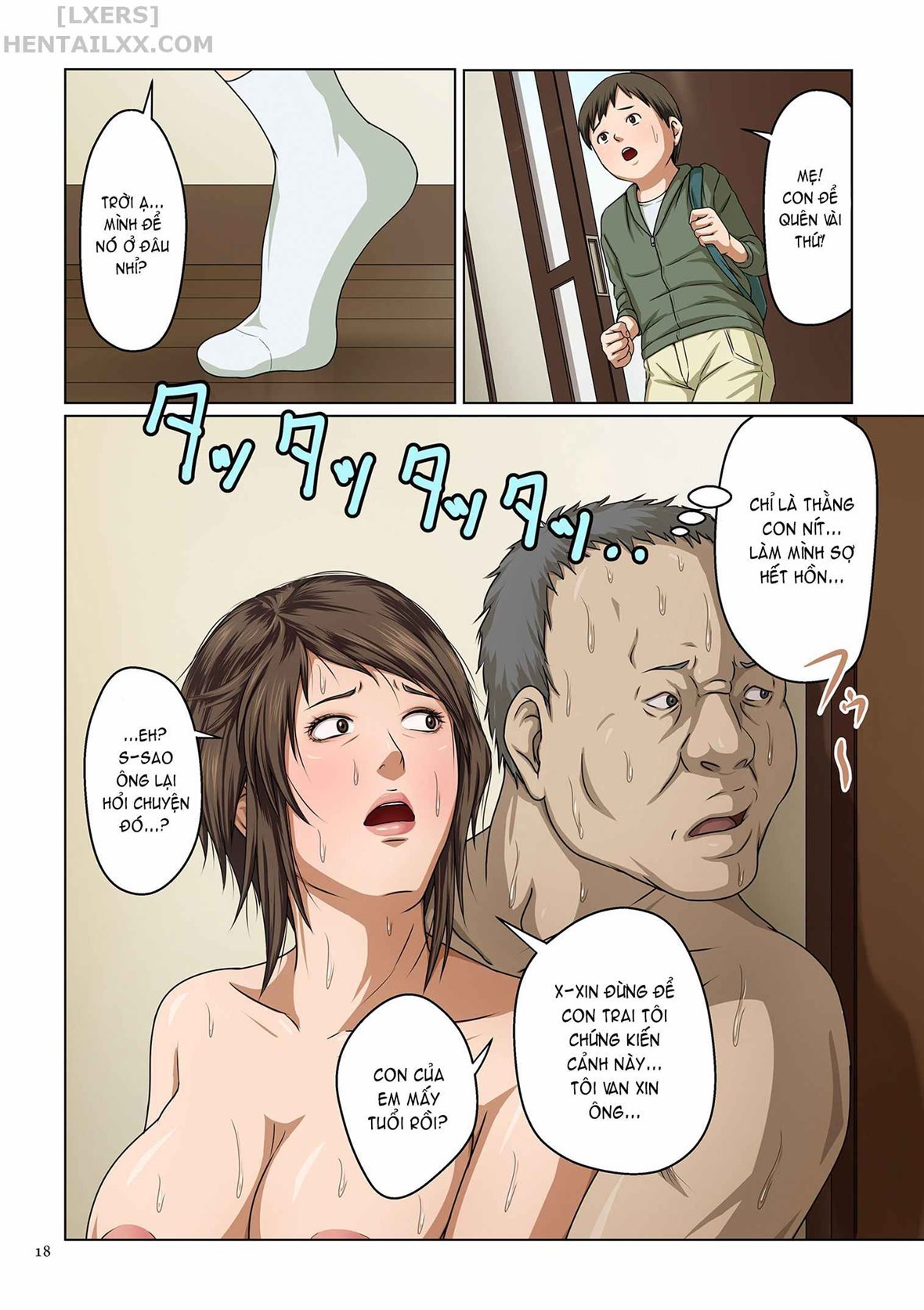 Đọc truyện hentai Karamitsuku Shisen - Chap 1