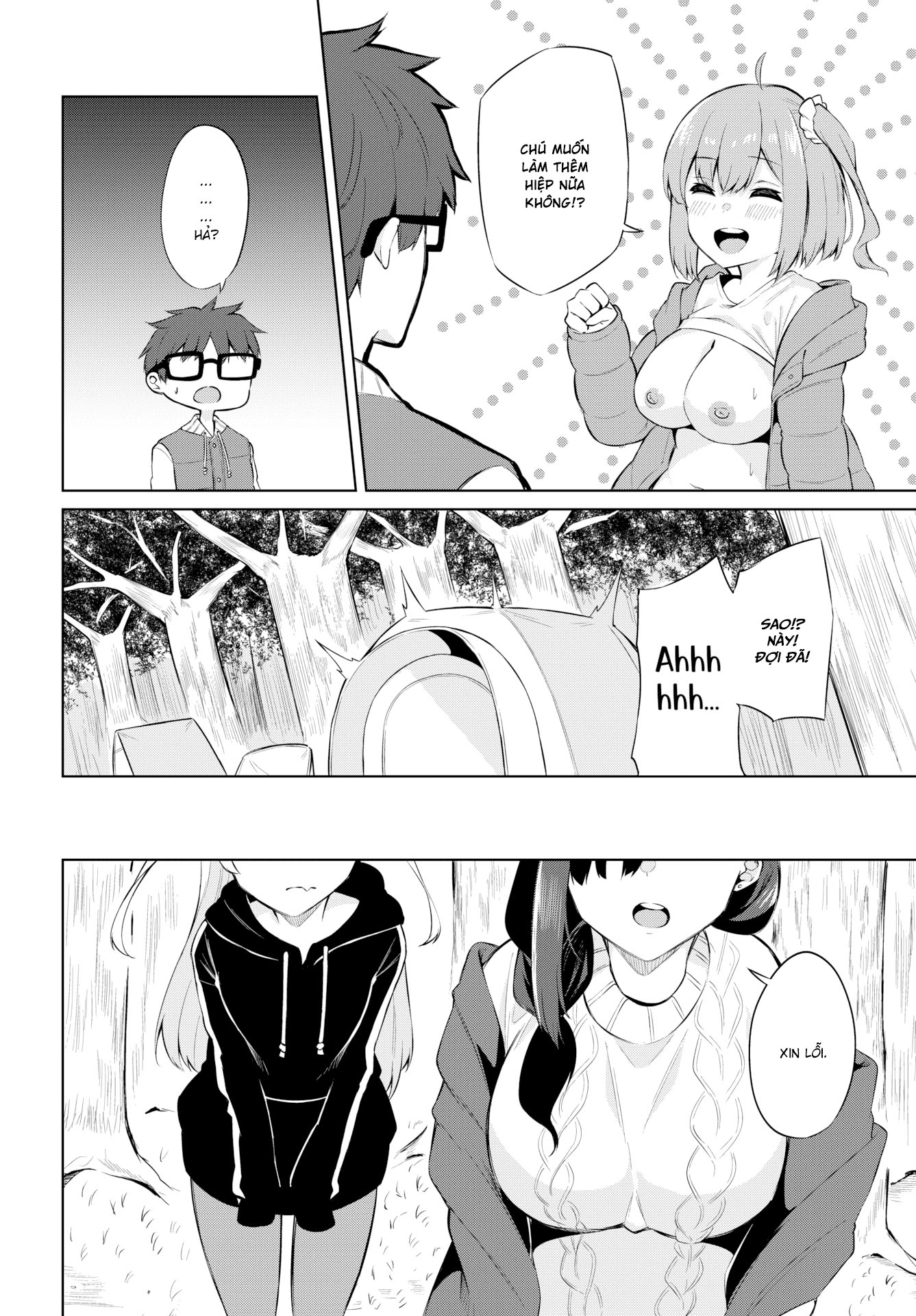 Đọc truyện hentai Nhật kí của CLB cắm trại - Chapter 1