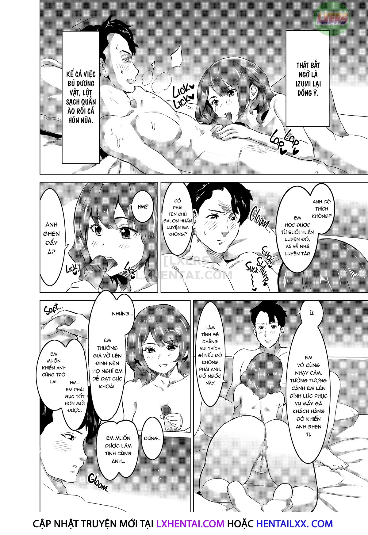 Đọc truyện hentai Tôi bắt vợ làm việc tại nhà thổ - Chap 1