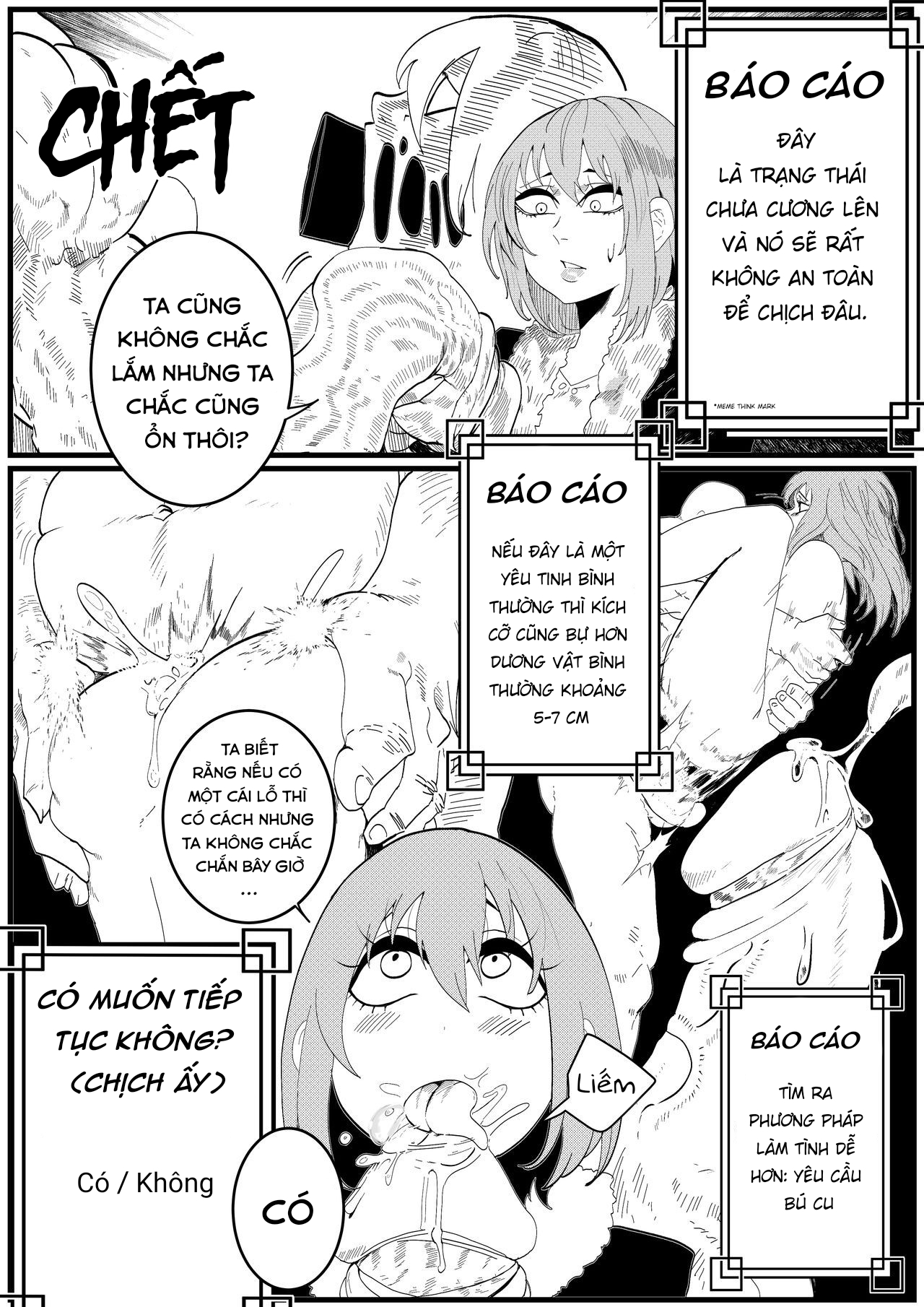 Đọc truyện hentai Ngày mà tôi được đầu thai thành phò slime - Oneshot (Không màu)