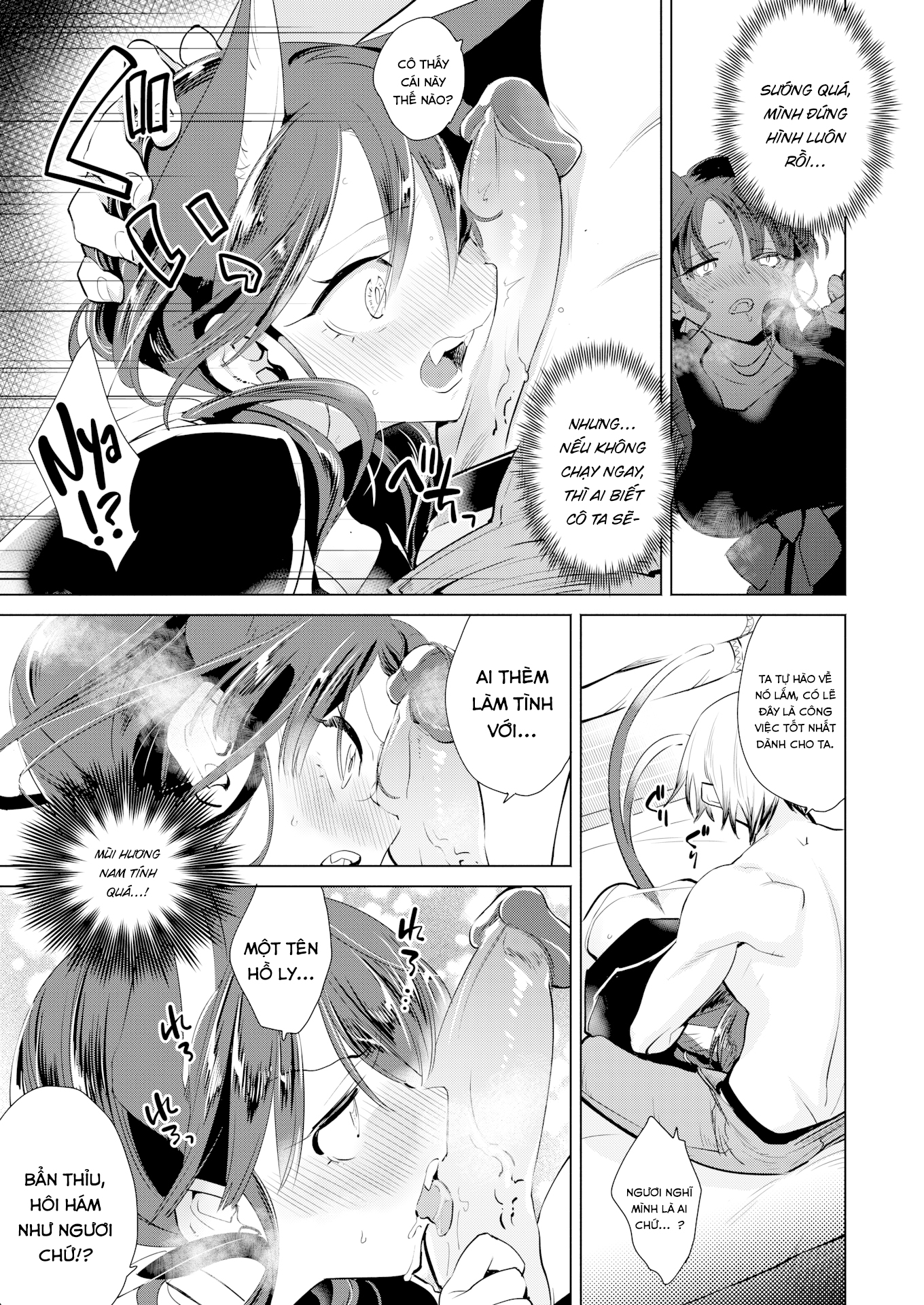 Đọc truyện hentai A Mythological Boy’s Bedroom - Chương 4: Fox vs. Cat