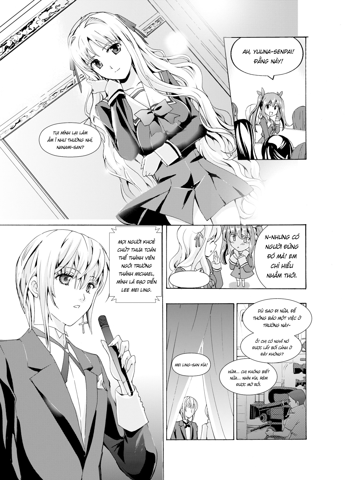 Đọc truyện hentai Tuyển Tập Yuri Một Nắng - Hộp Nhạc Ký Ức - Chap 1: Overture to Flowering