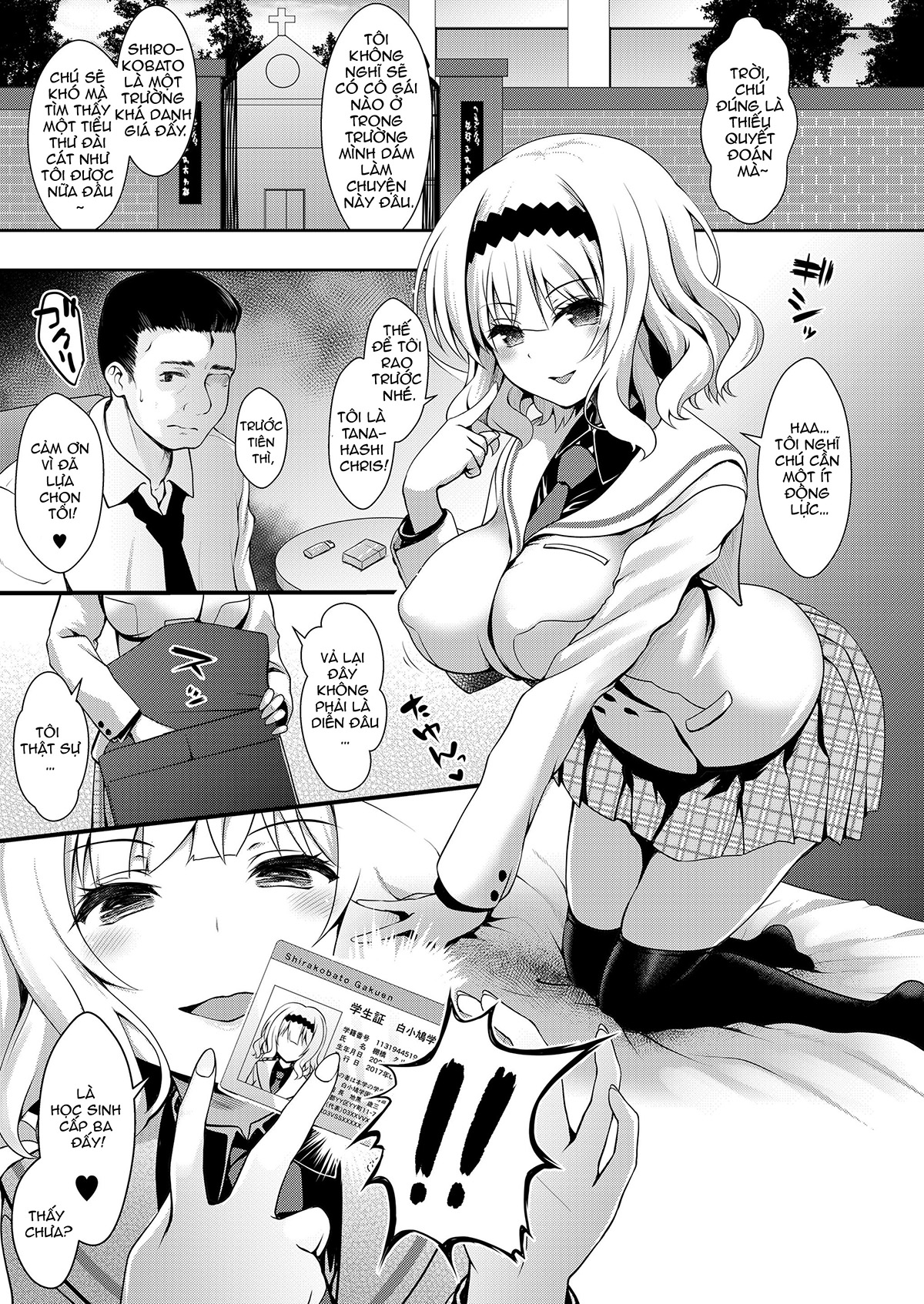 Đọc truyện hentai Meimon Ojou-Sama JK Fukkake Premium Enkou - Oneshot