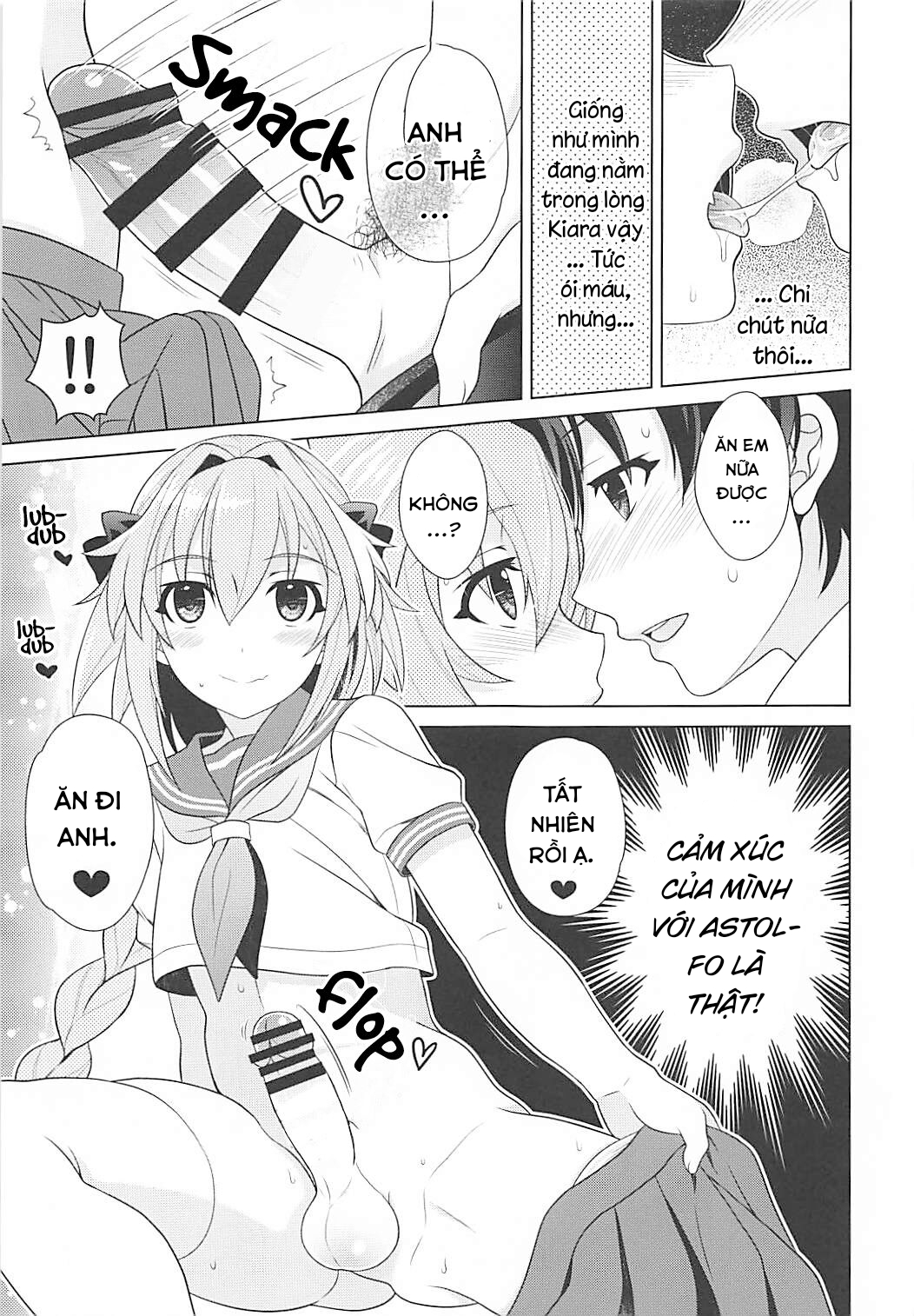 Đọc truyện hentai Sau hôm nay, tôi là người yêu của Master. - Oneshot