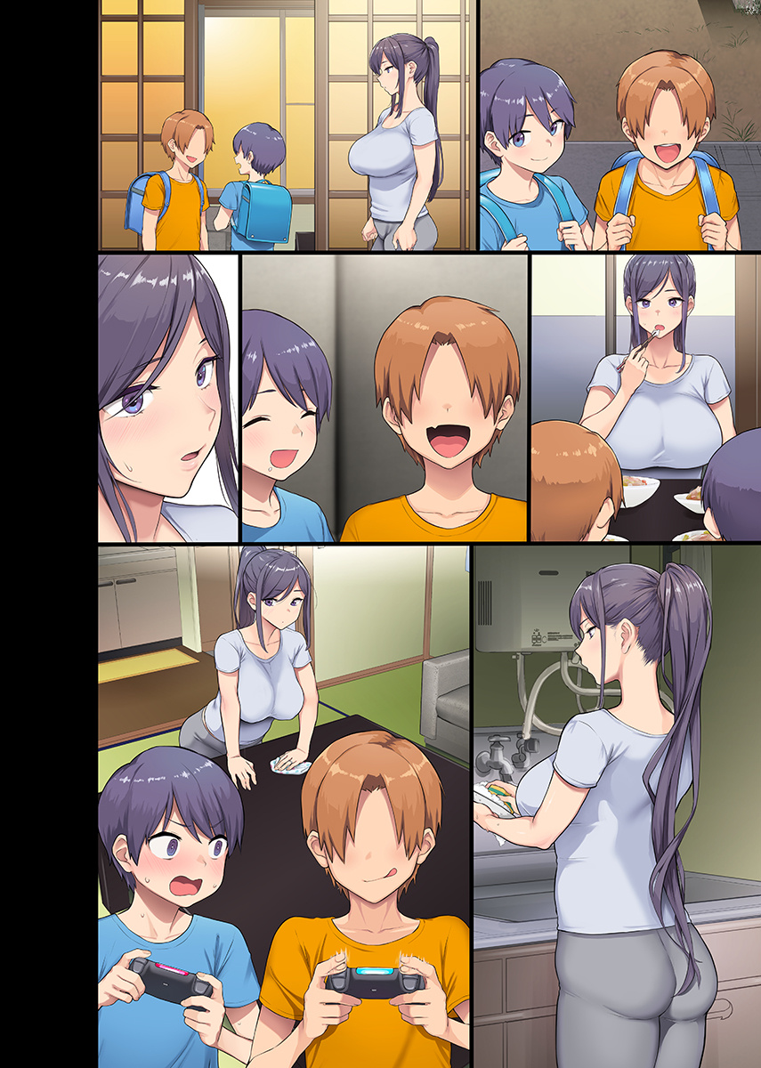 Đọc truyện hentai Kyonyuu Miboujin to Musuko no Waruui Otomodachi Honpen Rensai - Artist