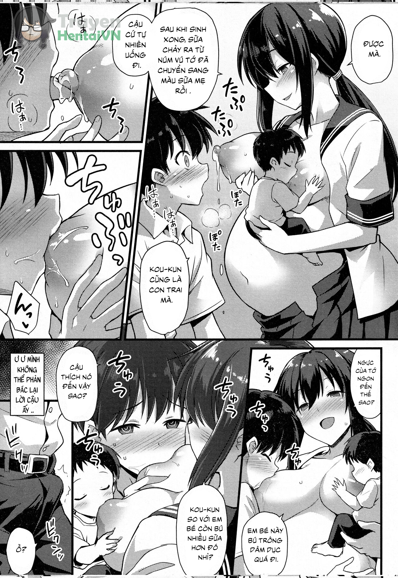 Đọc truyện hentai Sakura-chan-chi no Oyakodon 2-haime! - Oneshot
