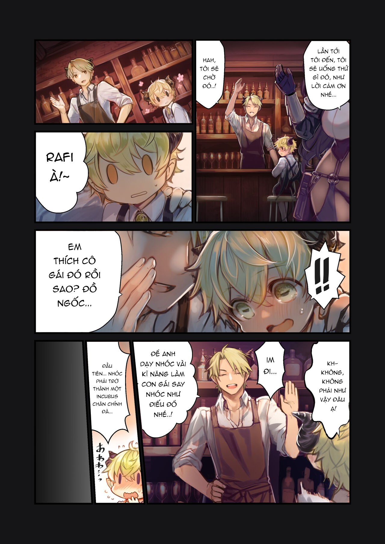 Đọc truyện hentai MILK - Câu chuyện về cậu bé Incubus được chiều chuộng bởi hai onee-san... - Chap 1