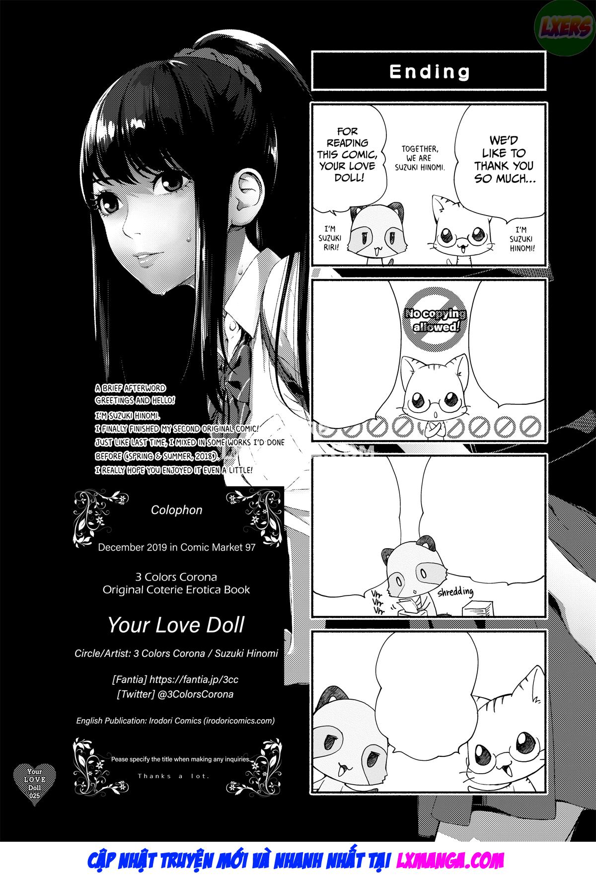 Đọc truyện hentai Your Love Doll - Oneshot