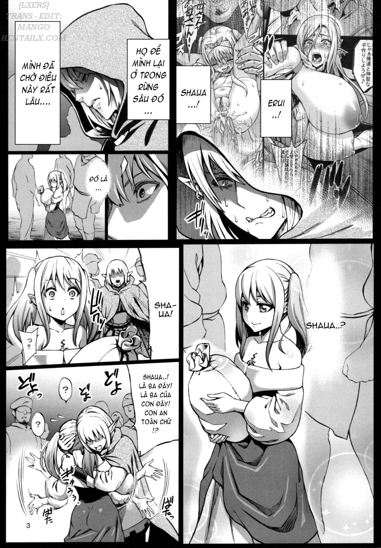 Đọc truyện hentai Houjou no Reizoku Elf 3 - Oneshot