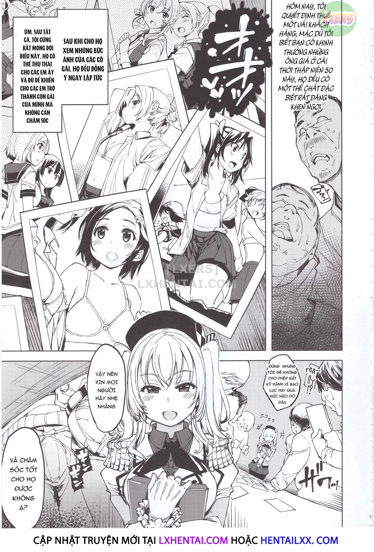 Đọc truyện hentai Hishokan Kashima No Houkokusho - Chap 1