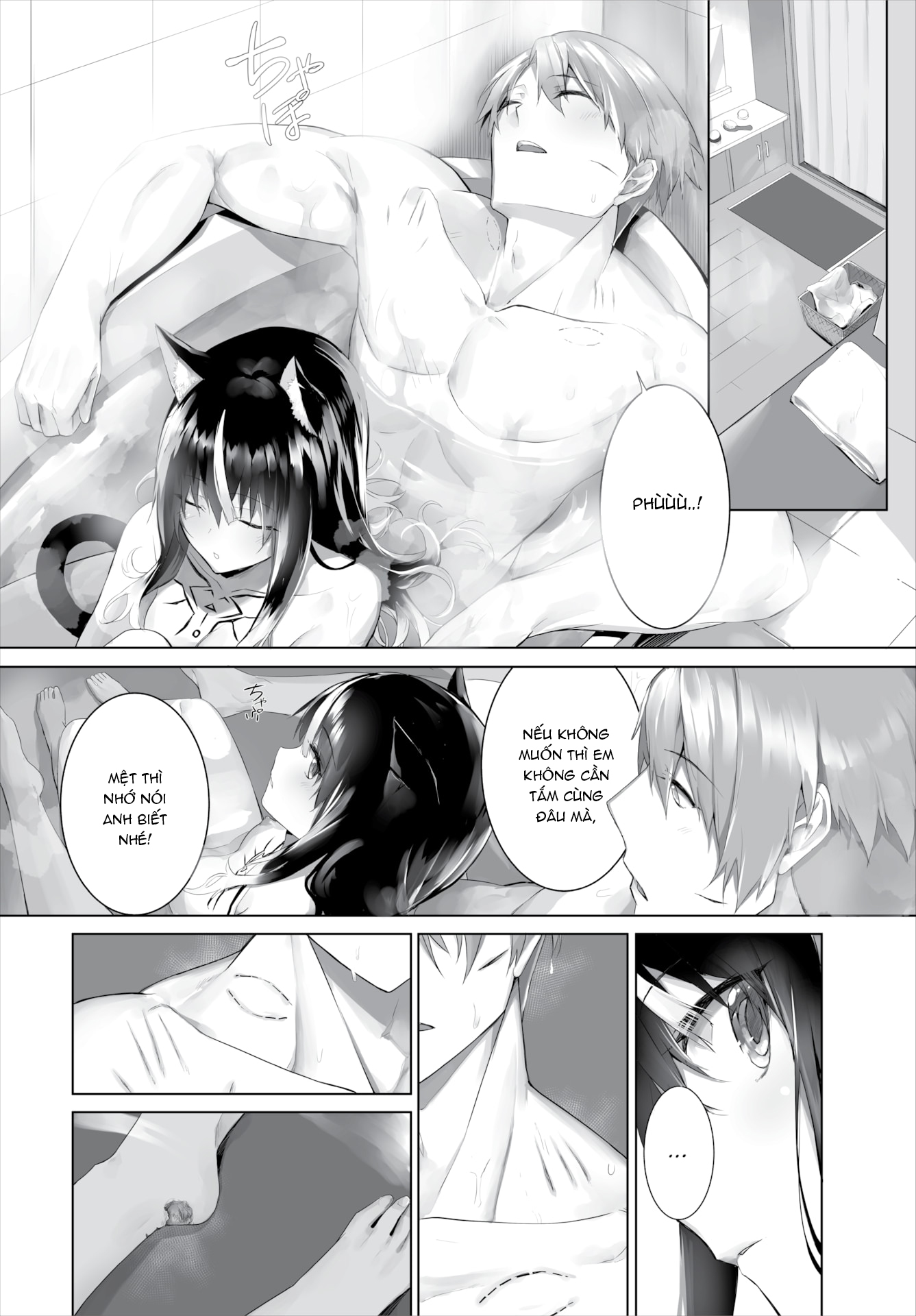 Đọc truyện hentai Nô lệ tai mèo - Chap 18