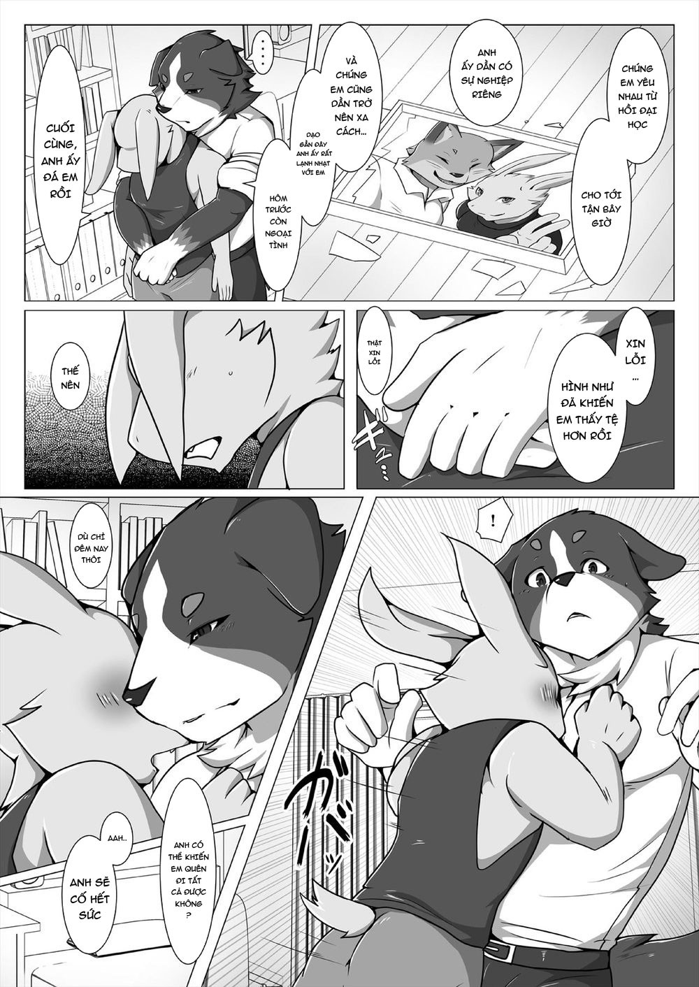 Đọc truyện hentai Giao hàng chó đĩ - Chap 1