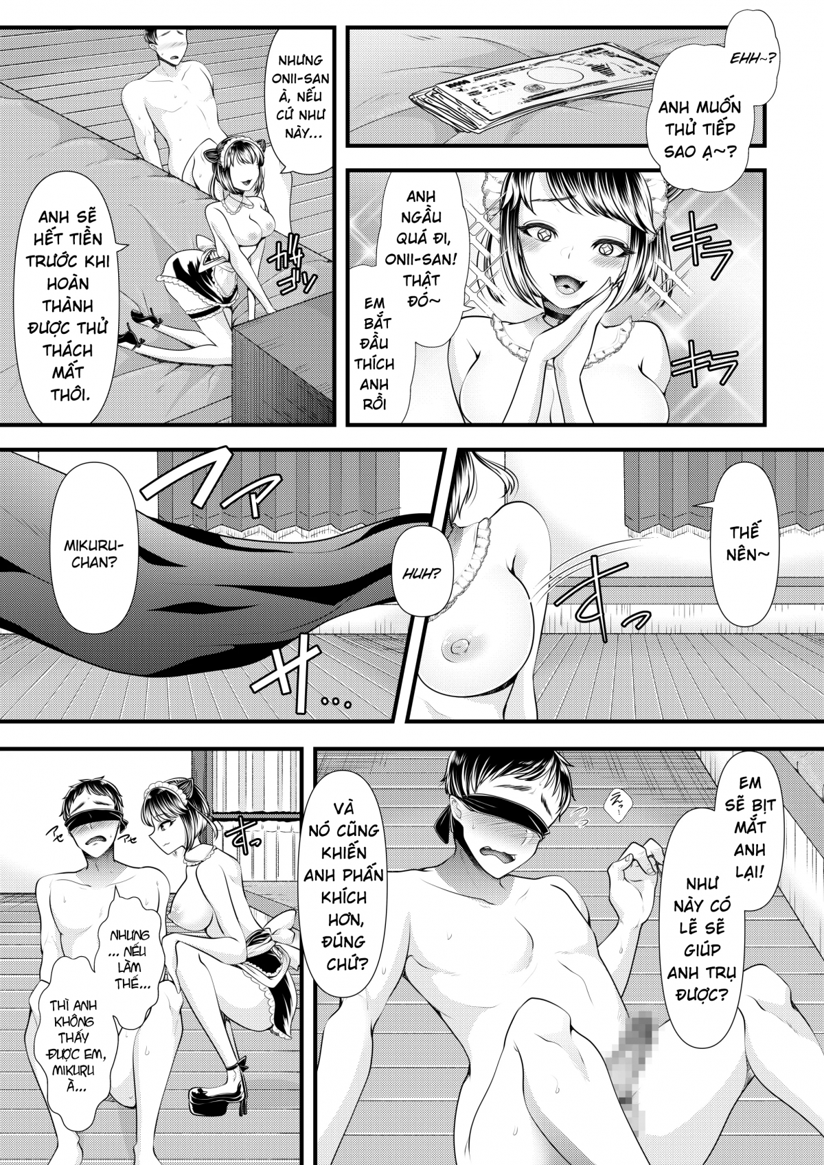 Đọc truyện hentai Onakura dành cho đàn ông khổ dâm Trò đùa của quỷ dữ - Oneshot